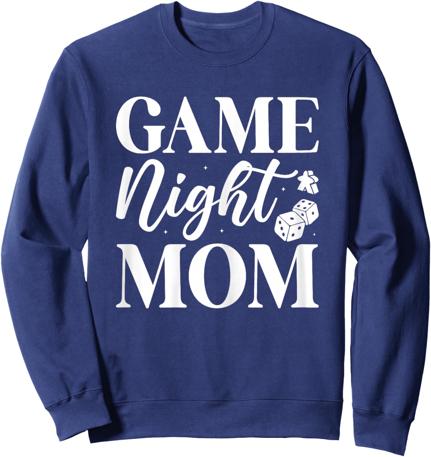 Game Night Mom - Mother’s Day Board Gamer Mom Sweatshirt - Sweatshirt | Navy