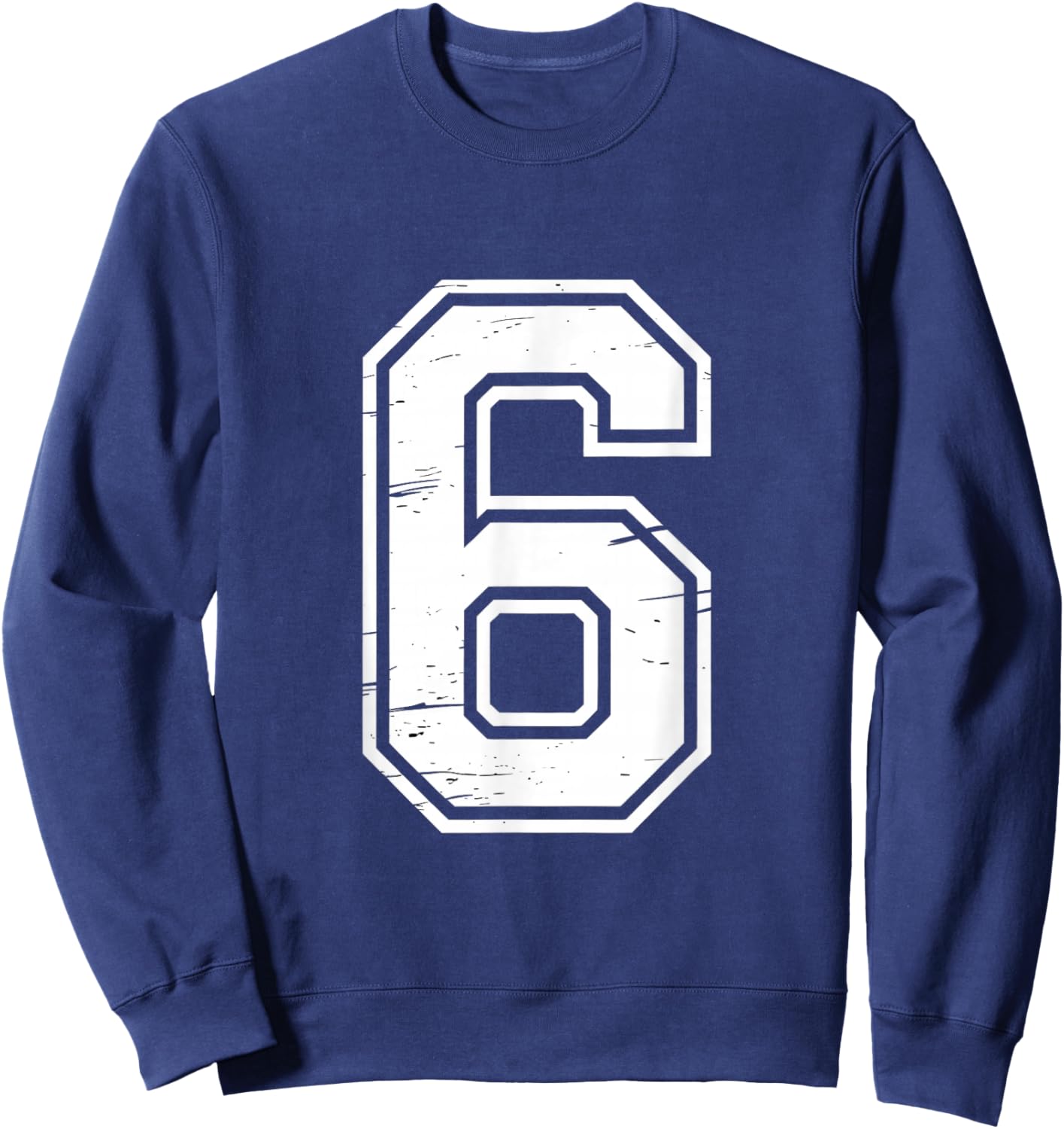 7 Number 67 Six Seven Meme Sweatshirt - Sweatshirt | Navy
