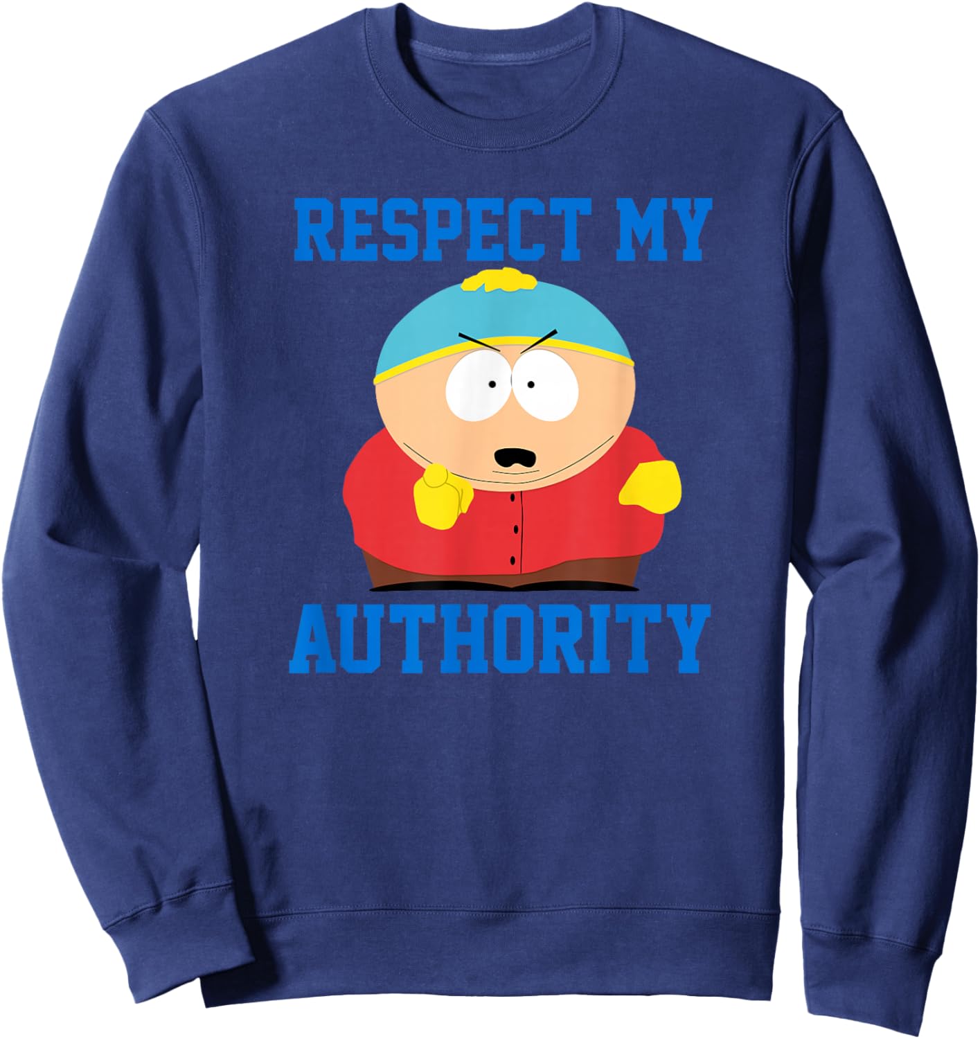 South Park Respect My Authority ERIC Sweatshirt - Sweatshirt | Navy