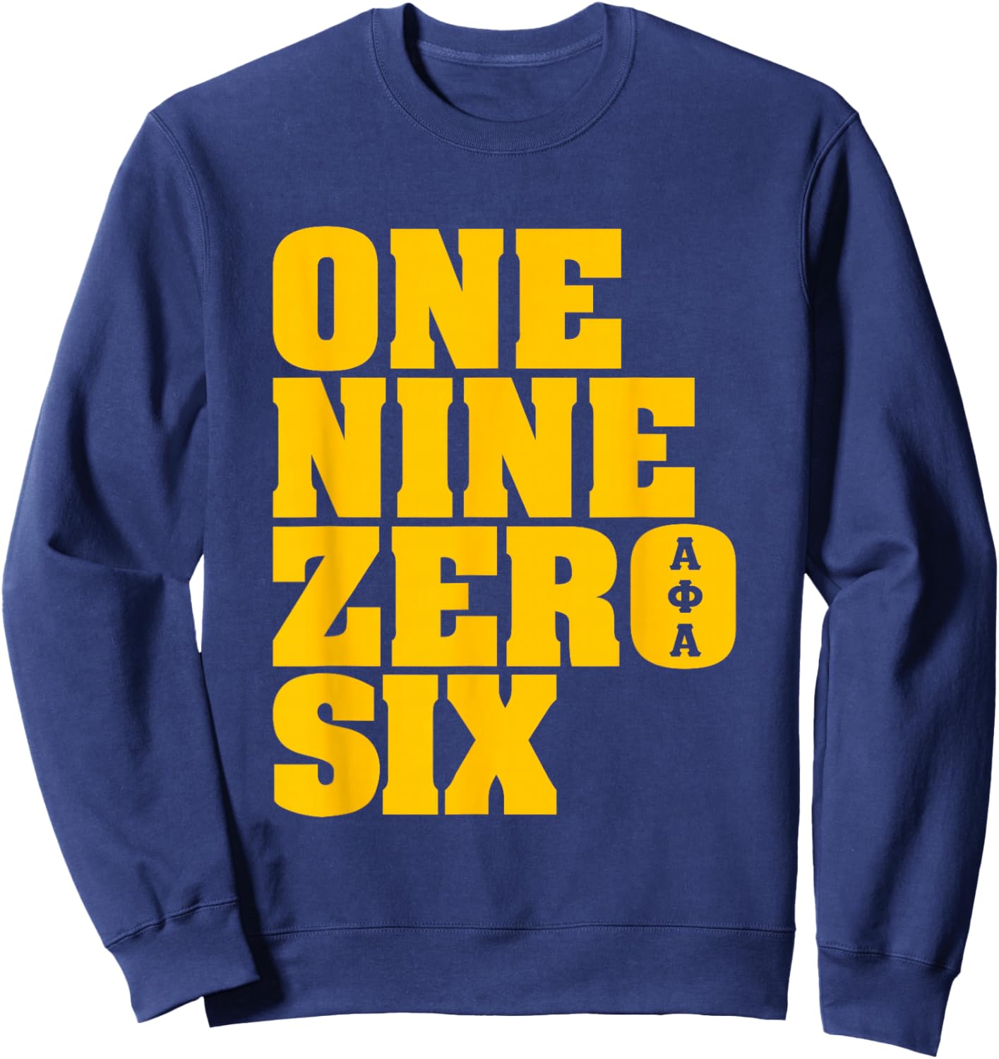 Alpha African 1906 Fraternity Matching Sweatshirt - Sweatshirt | Navy