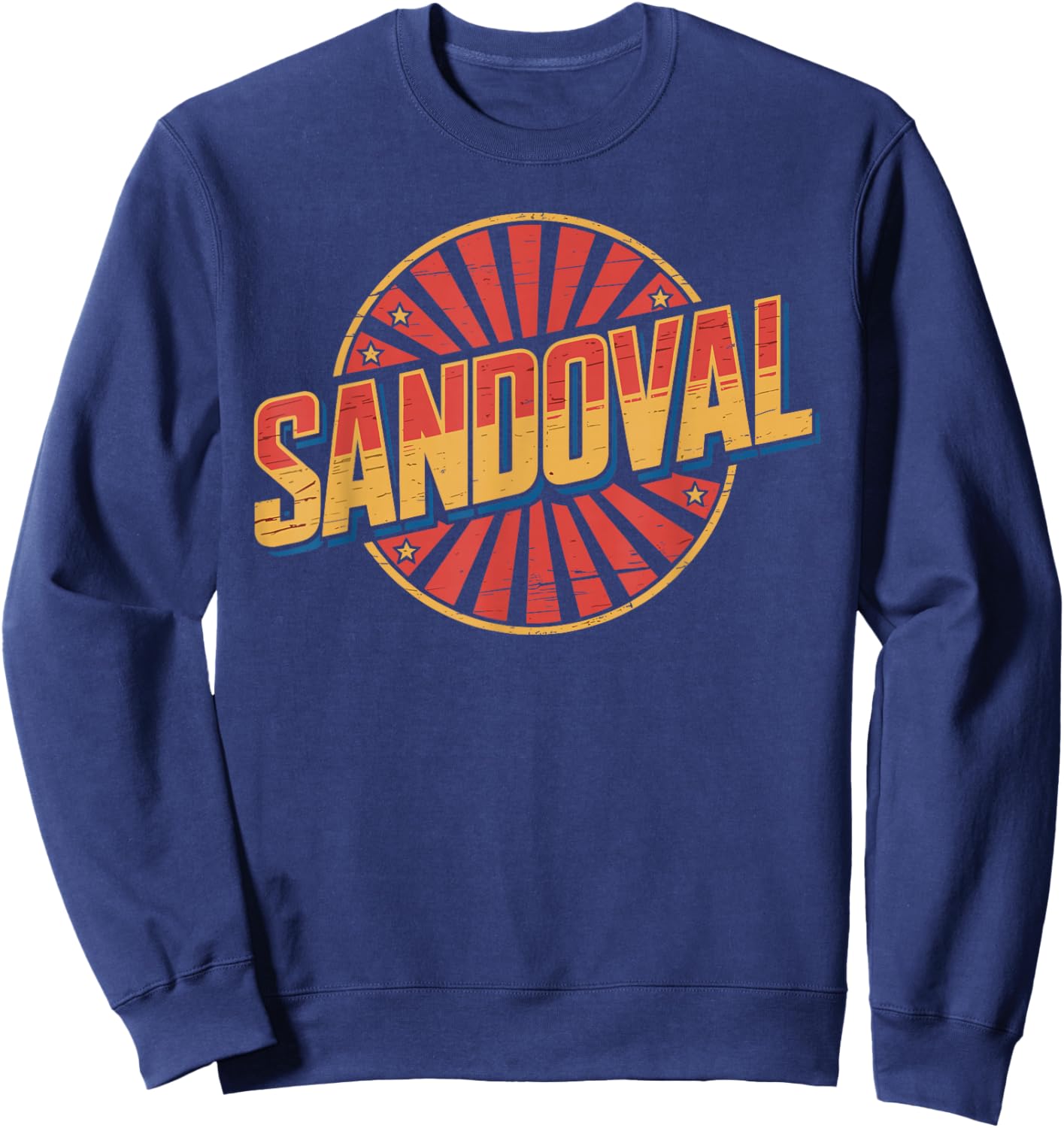 Shirt That Says Sandoval Simple County Sandoval Sweatshirt - Sweatshirt | Navy