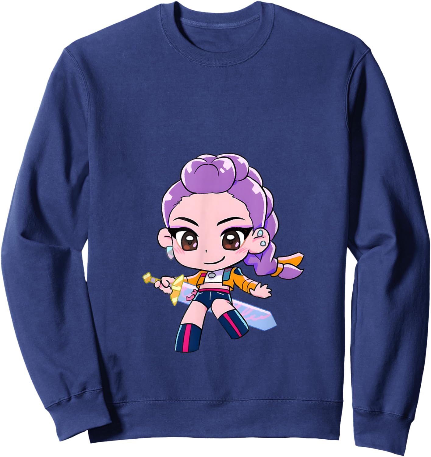 Cute Rumi Sweatshirt - Sweatshirt | Navy