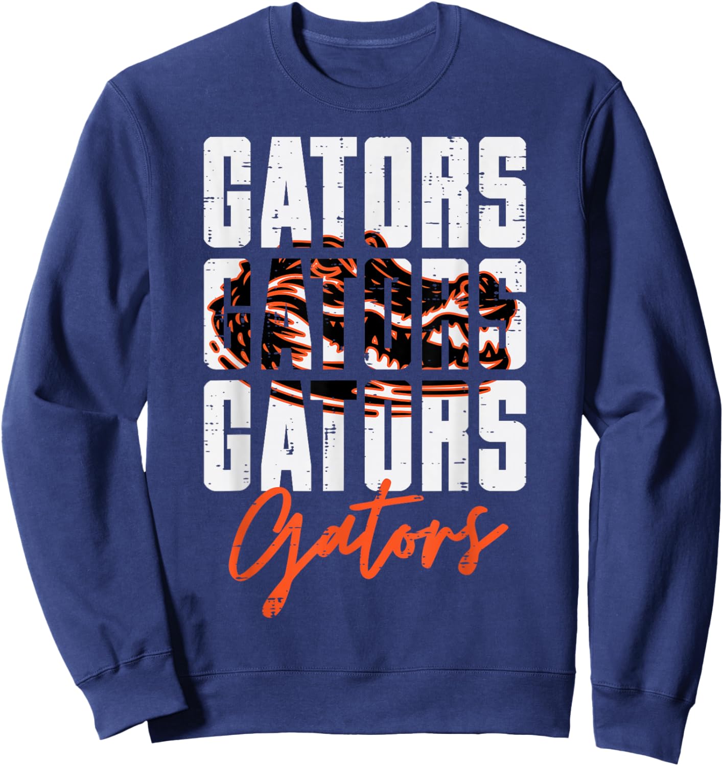 Gator Aligator Women Kids Men Boys Girls Youth Teen Sweatshirt - Sweatshirt | Navy