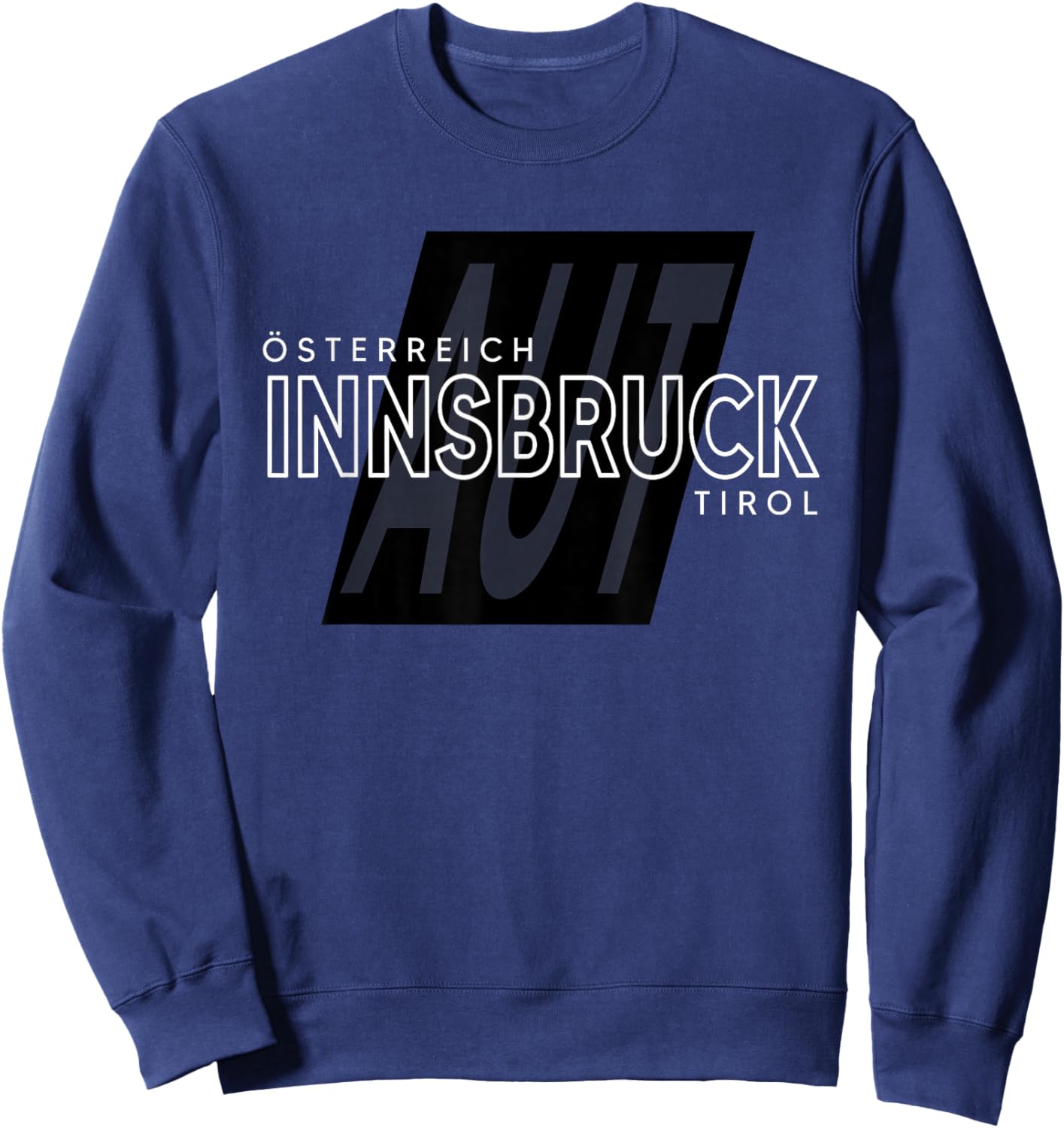 Innsbruck Innsbruck - Innsbruck Österreich Performance Sweatshirt - Sweatshirt | Navy