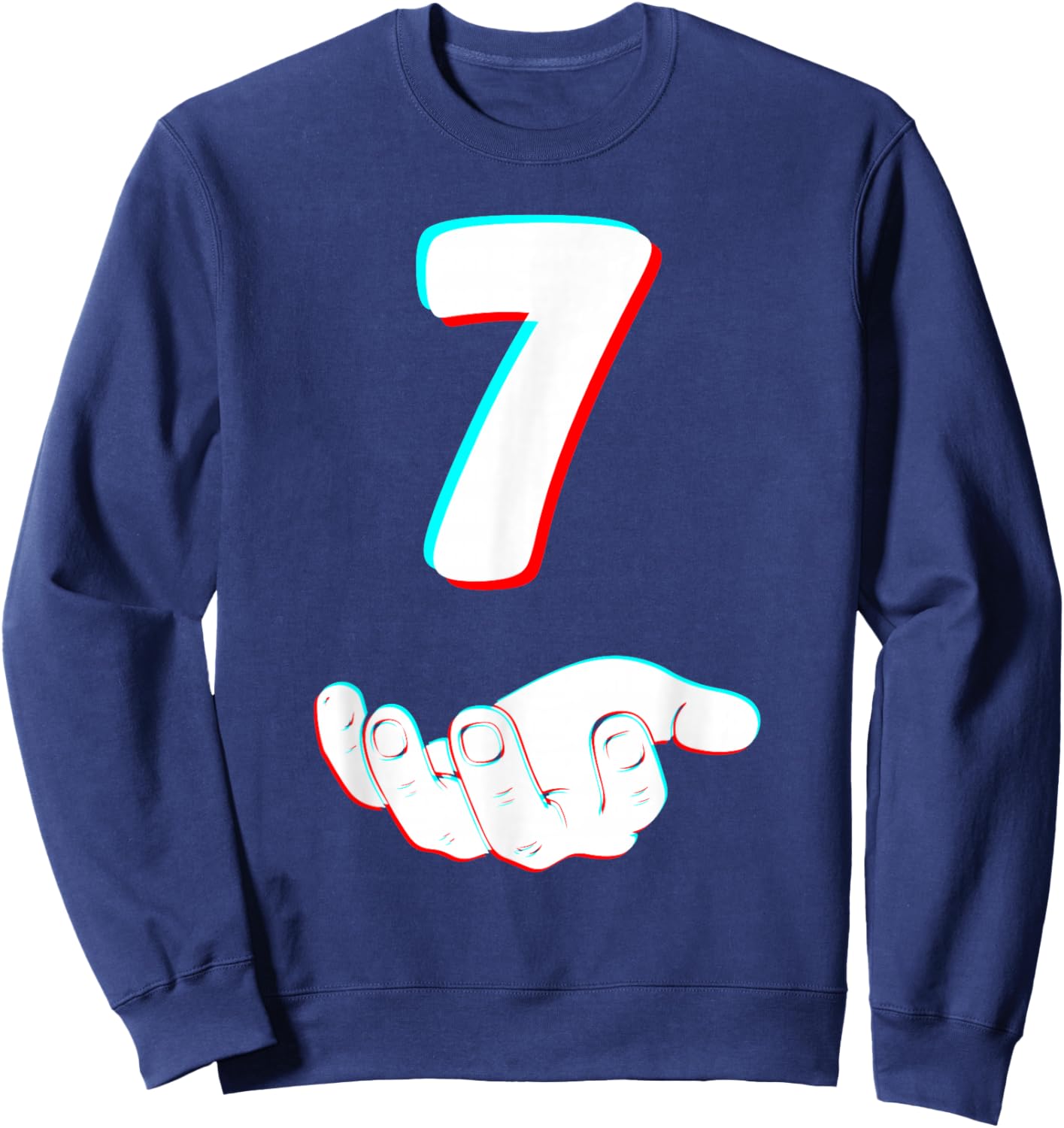 Funny 67 Six Seven Meme Couple Matching Halloween Costume Sweatshirt - Sweatshirt | Navy