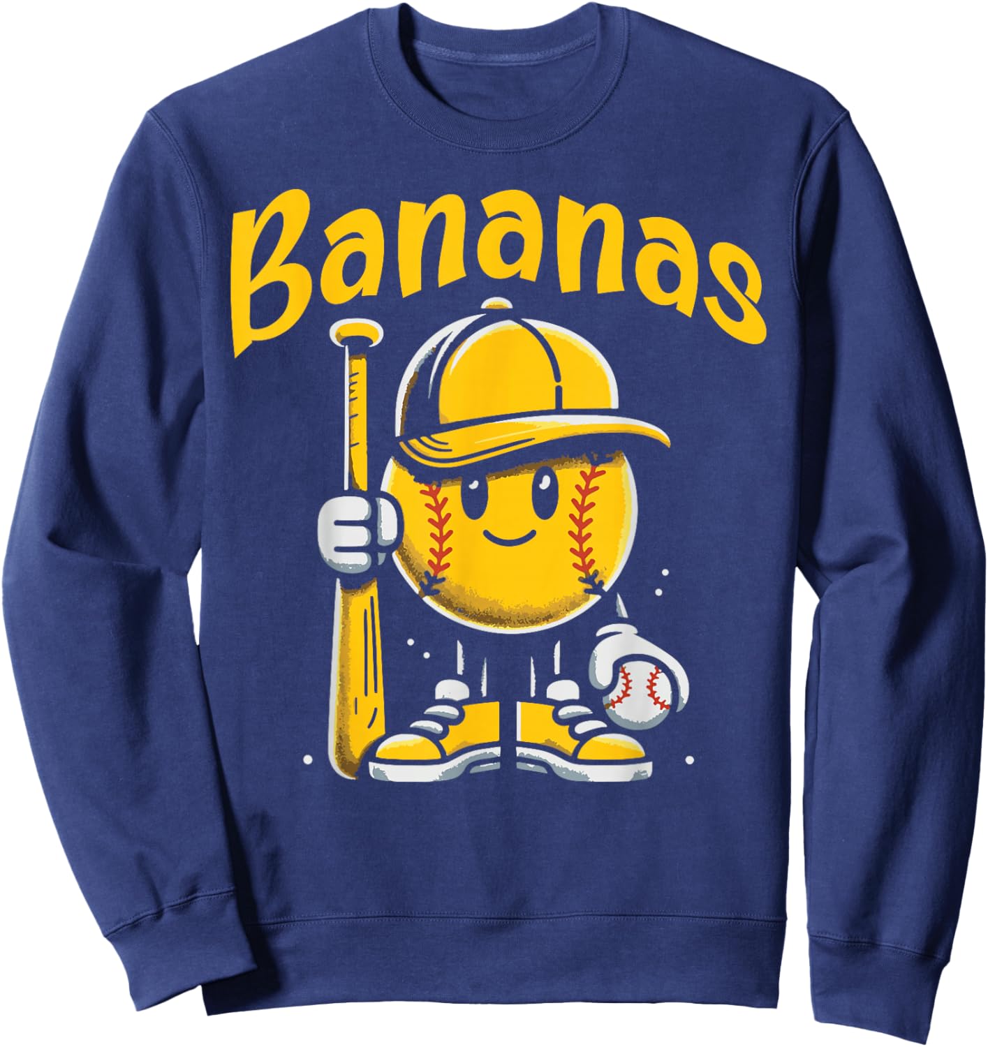 Banana Cute Men Women Kids Youth Boys Women Sweatshirt - Sweatshirt | Navy