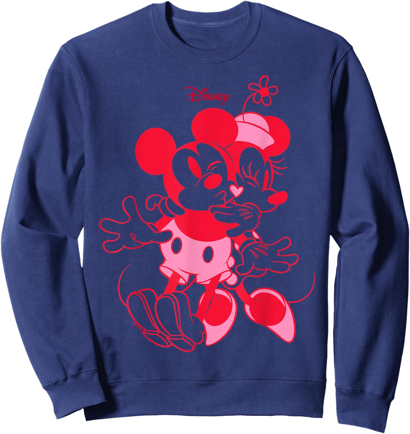 Disney Mickey and Friends Minnie Lovers Heart Sweatshirt - Sweatshirt | Navy
