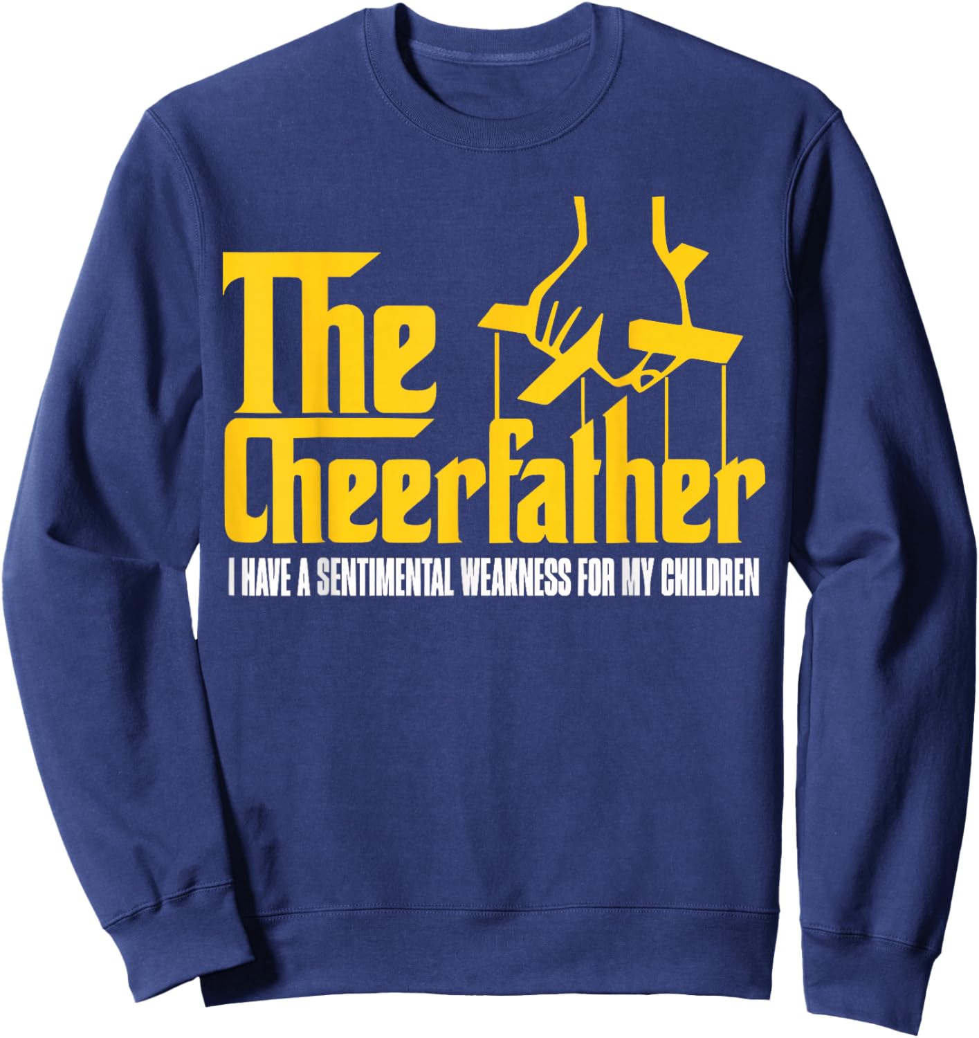 The CheerFather Sweatshirt - Sweatshirt | Navy