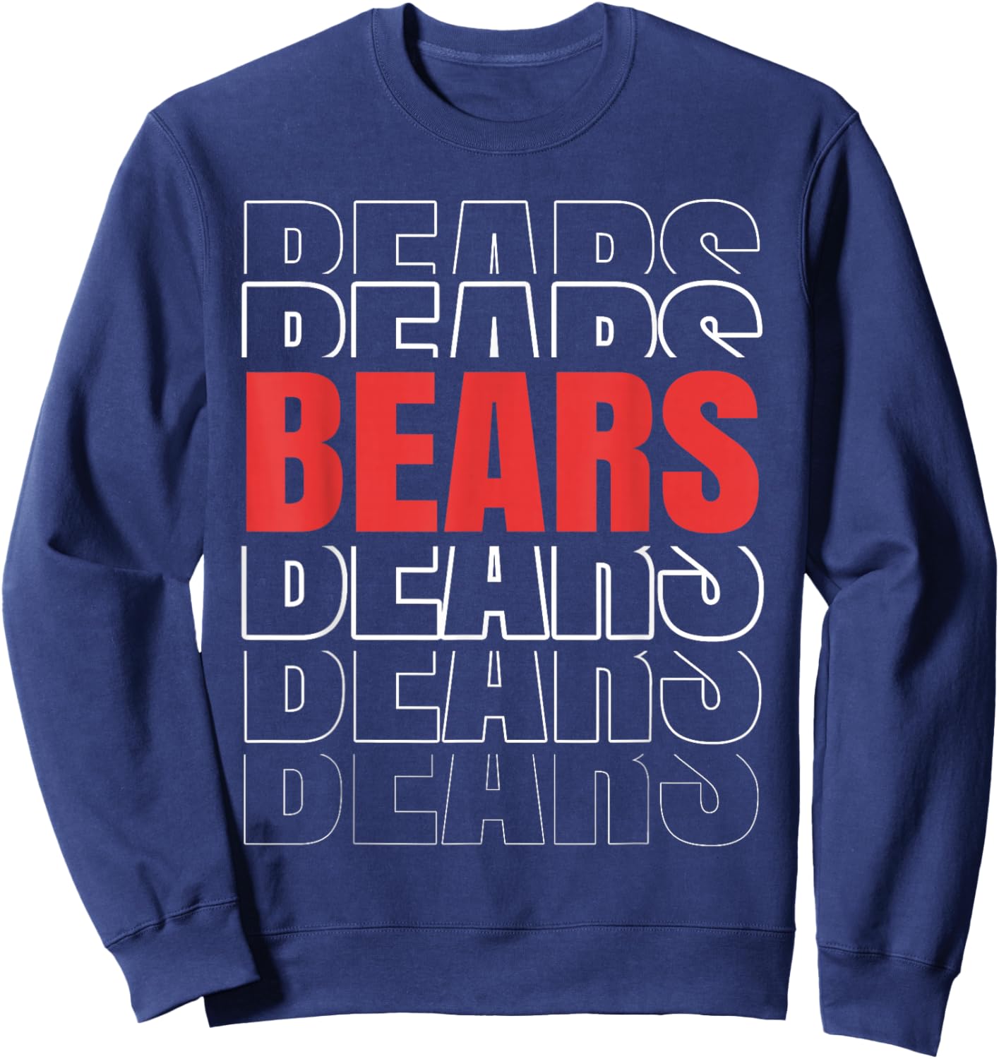 Retro Bear's Shirt Women Boys Girls Kids Sweatshirt - Sweatshirt | Navy
