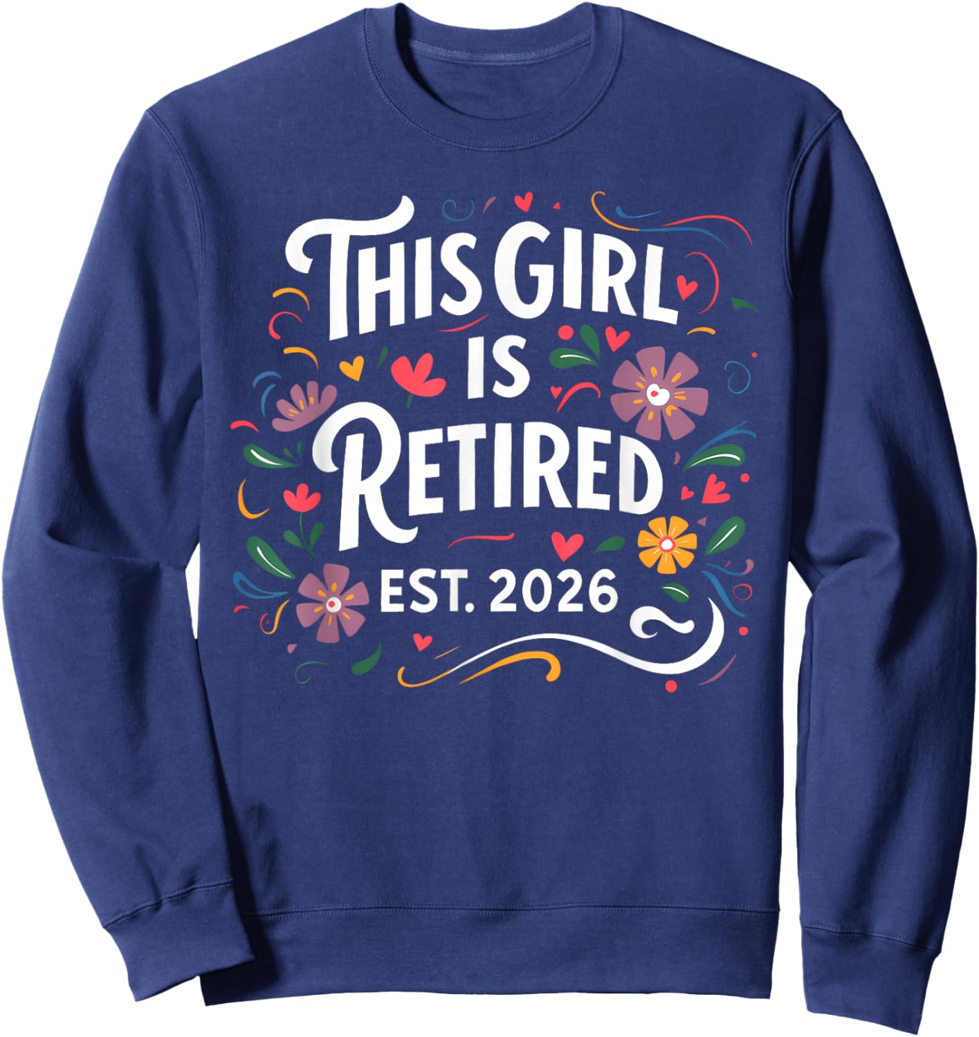 Retirement Mom Women Sweatshirt - Sweatshirt | Navy
