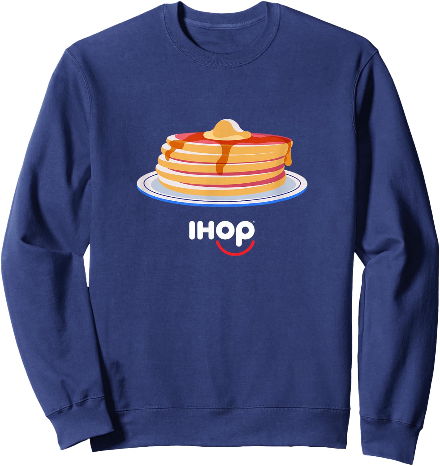 IHOP Classic Pancake Stack Sweatshirt - Sweatshirt | Navy