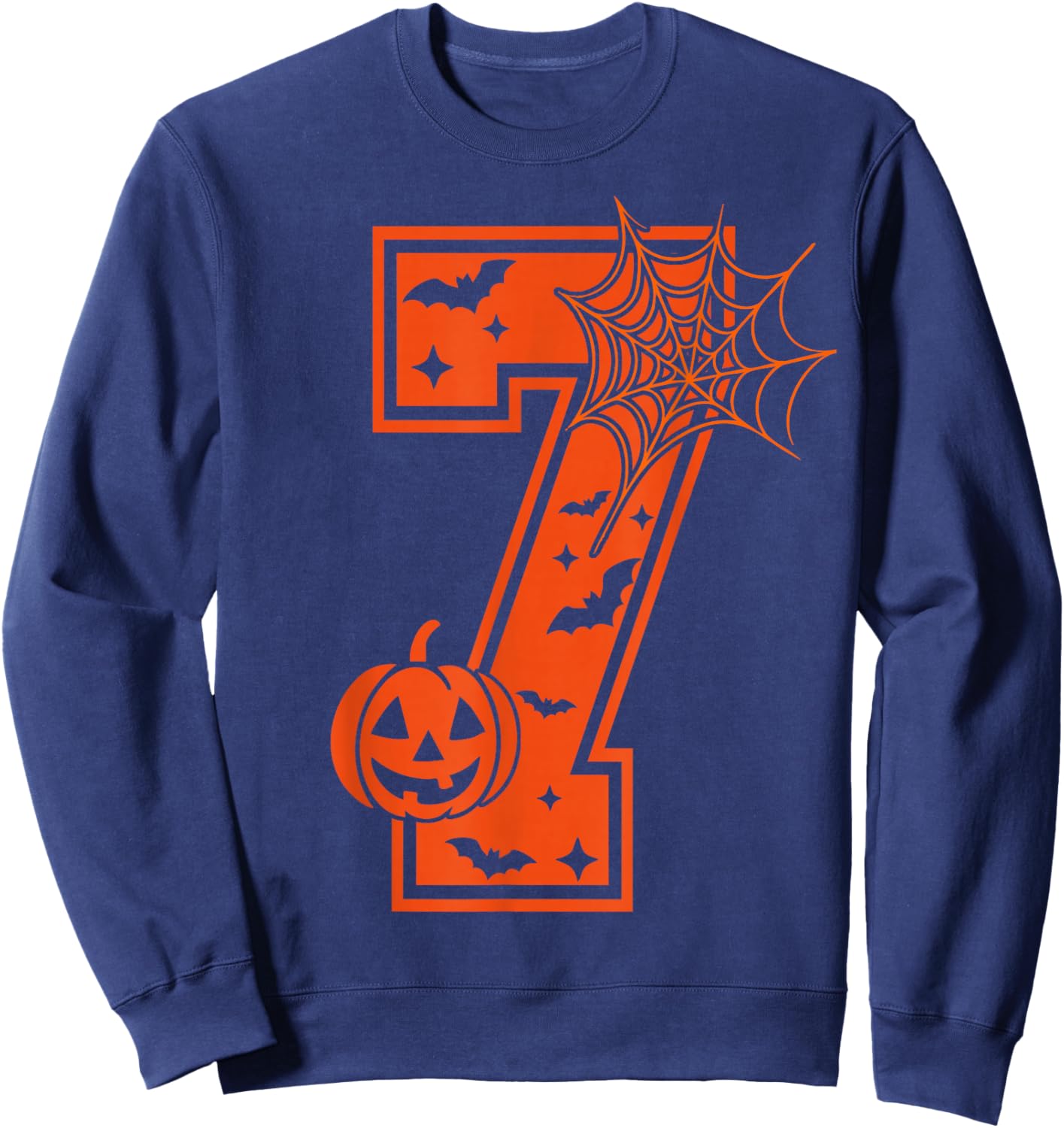 Funny 67 Six Seven Meme Couple Matching Halloween Costume Sweatshirt - Sweatshirt | Navy