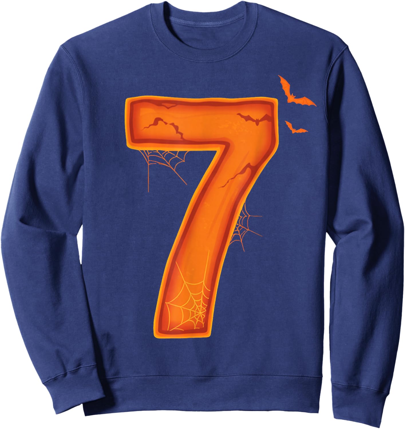 6 7 Six Seven Meme Couple Matching Halloween Costume Funny Sweatshirt - Sweatshirt | Navy