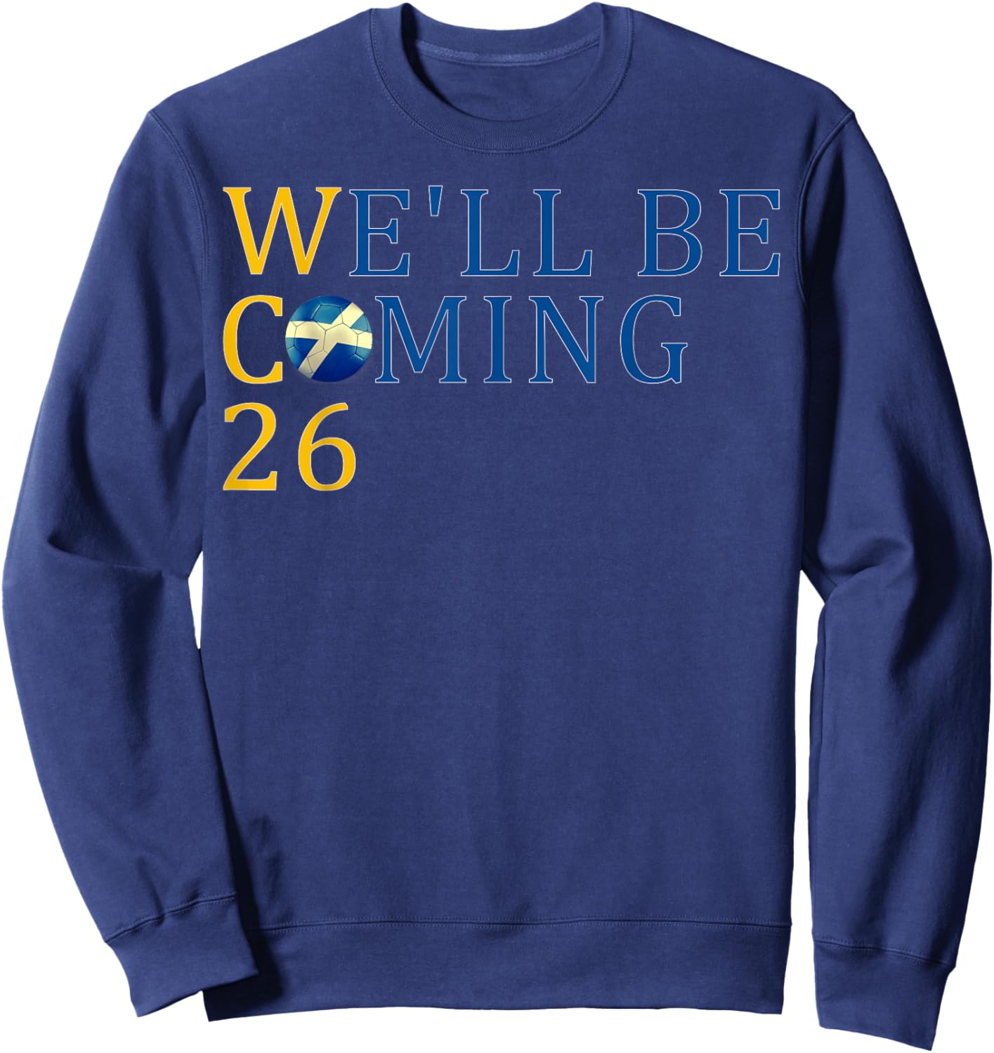 Scotland Football 2026 Sweatshirt - Sweatshirt | Navy