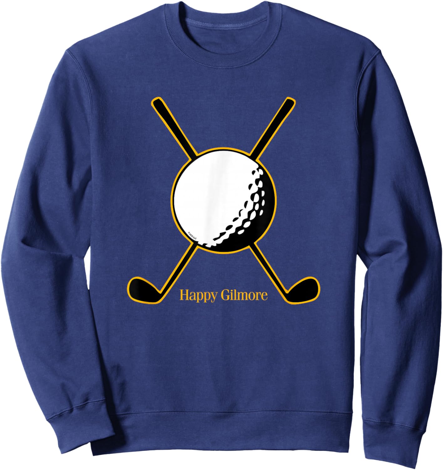 Happy Gilmore 30th Anniversary Front & Back Sweatshirt - Sweatshirt | Navy