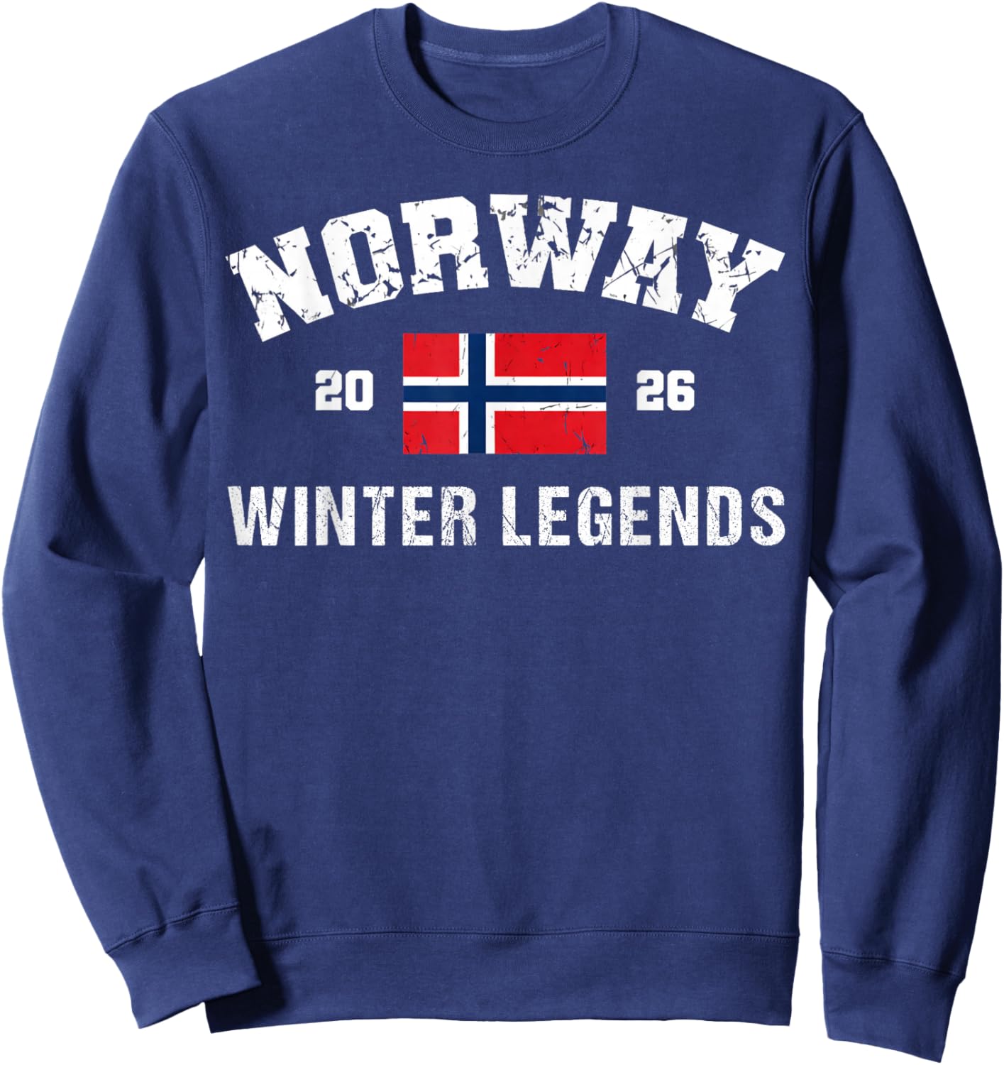 Norway Winter Legends 2026 Alpine Sweatshirt - Sweatshirt | Navy