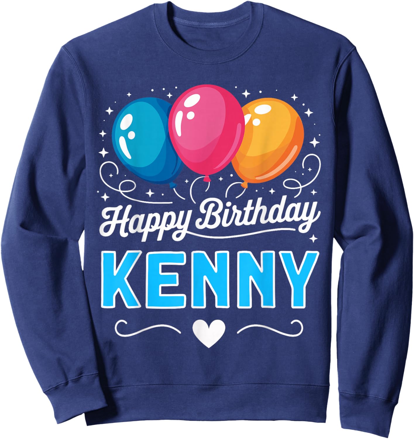 Happy Birthday Kenny Sweatshirt - Sweatshirt | Navy