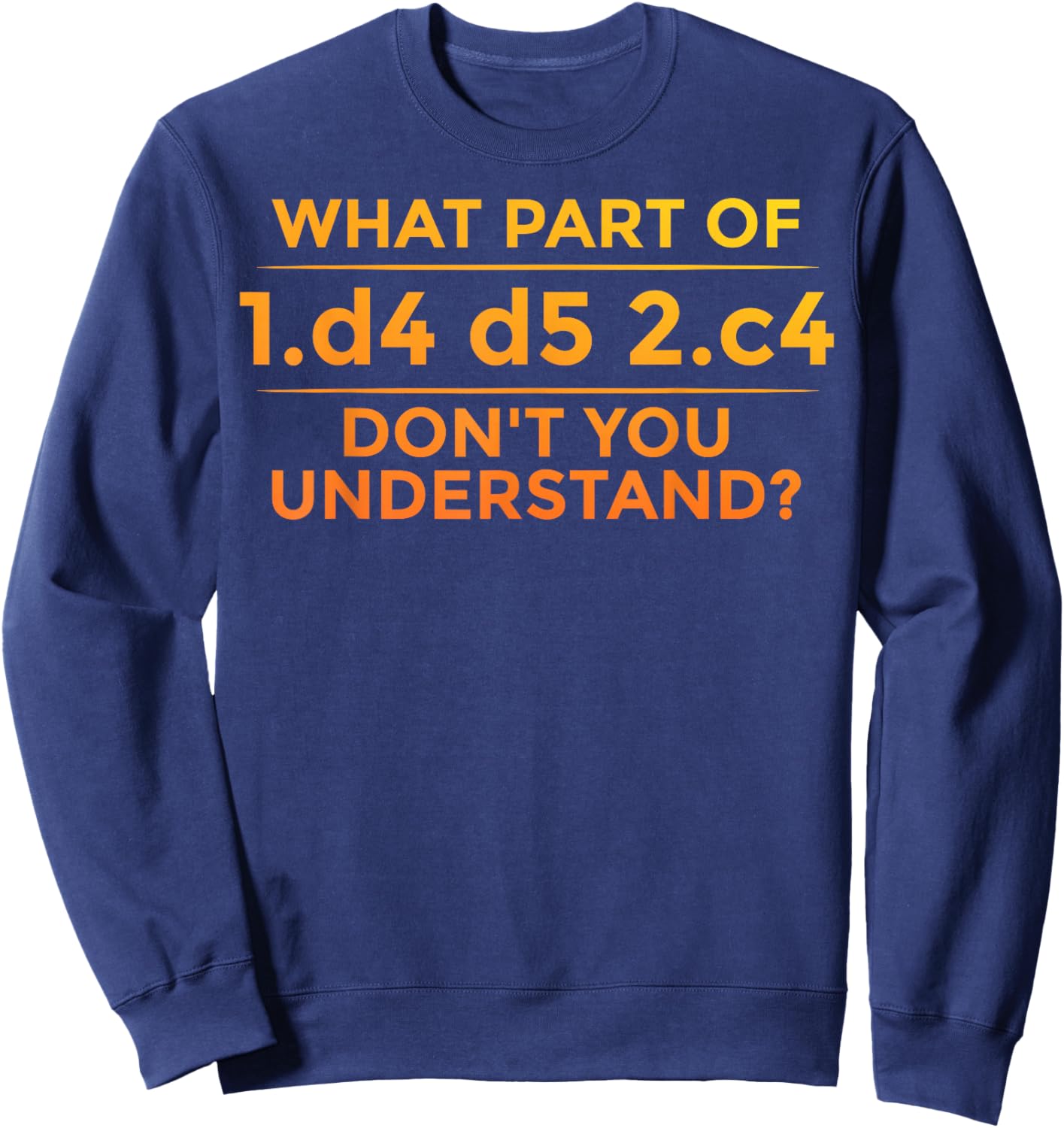Cool Chess Art Women Kids Chess Lover Chess Player Sweatshirt - Sweatshirt | Navy