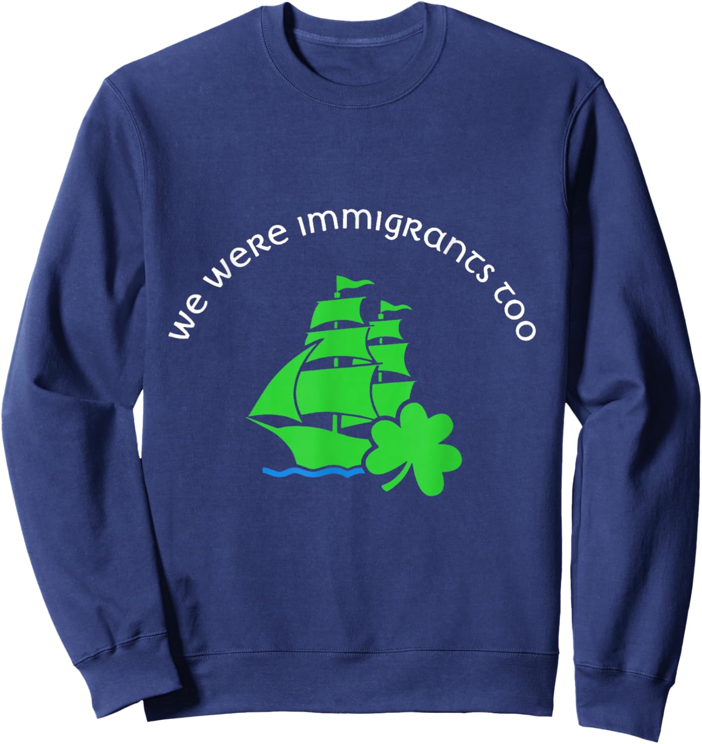 T-Shirt Sweatshirt - Sweatshirt | Navy