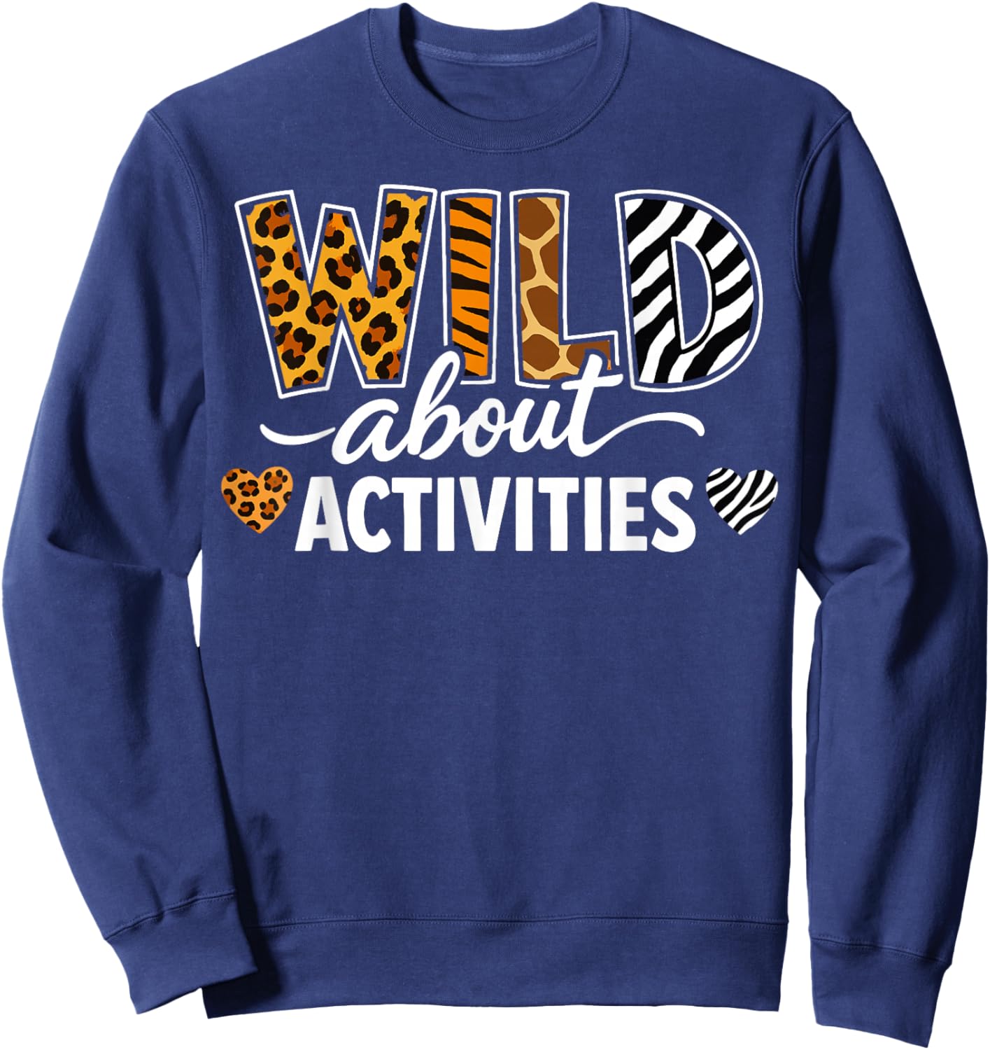 Activity Assistant Squad Activity Professionals Week Team Sweatshirt - Sweatshirt | Navy