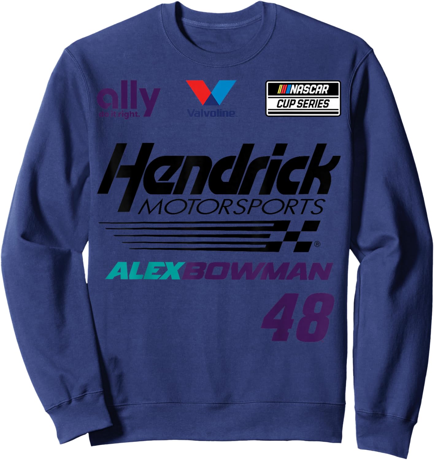 NASCAR - Alex Bowman - Jersey Sweatshirt - Sweatshirt | Navy