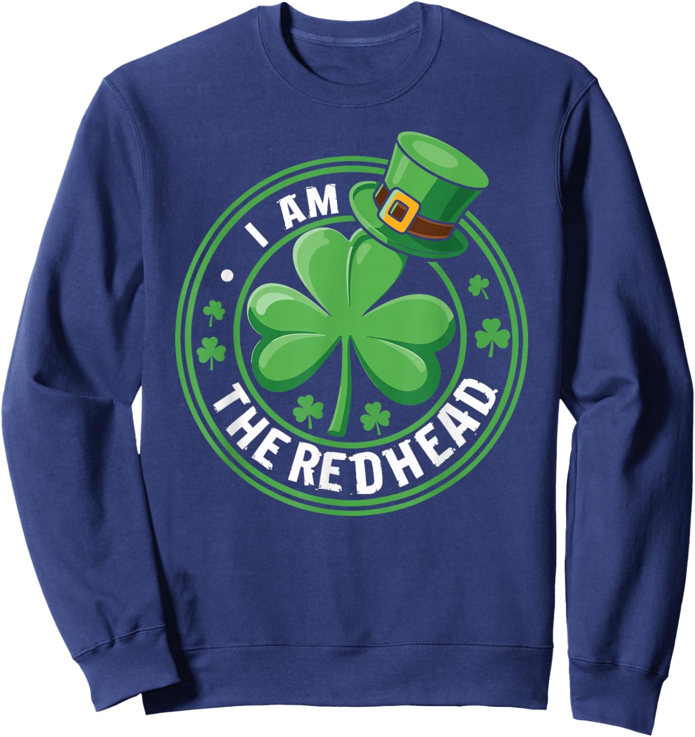 Funny Dibs On The Redhead I Am The Redhead Women Men Kids Sweatshirt - Sweatshirt | Navy