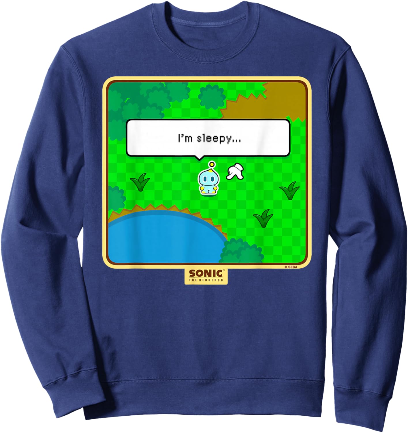 Sonic the Hedgehog Earth Day Chao Garden Sweatshirt - Sweatshirt | Navy