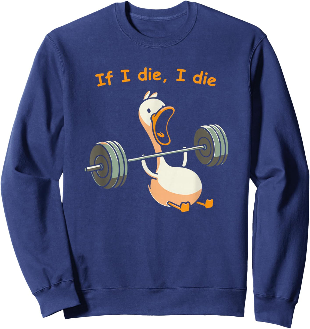 Goose Joke Sweatshirt - Sweatshirt | Navy