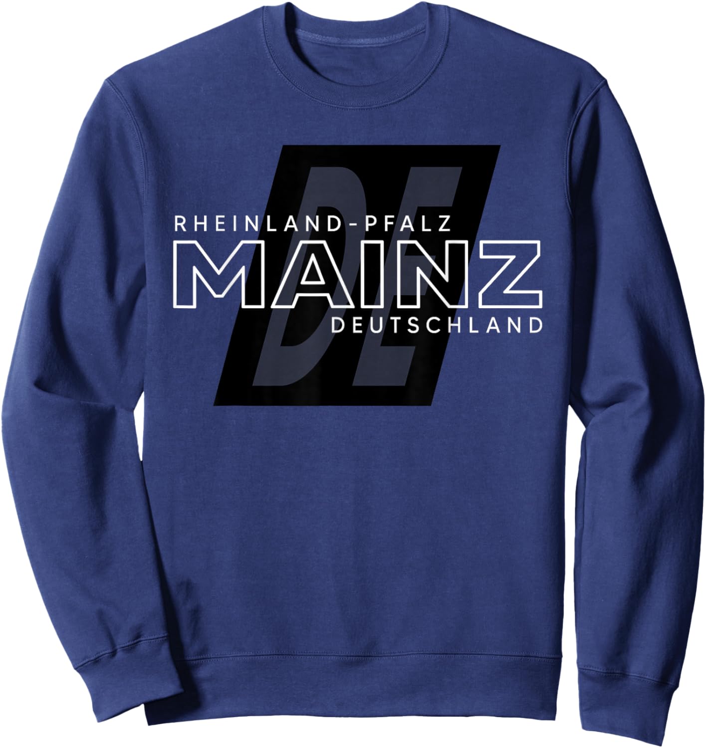 Mainz Germany Mainz Rheinland-Pfalz Deutschland Performance Sweatshirt - Sweatshirt | Navy