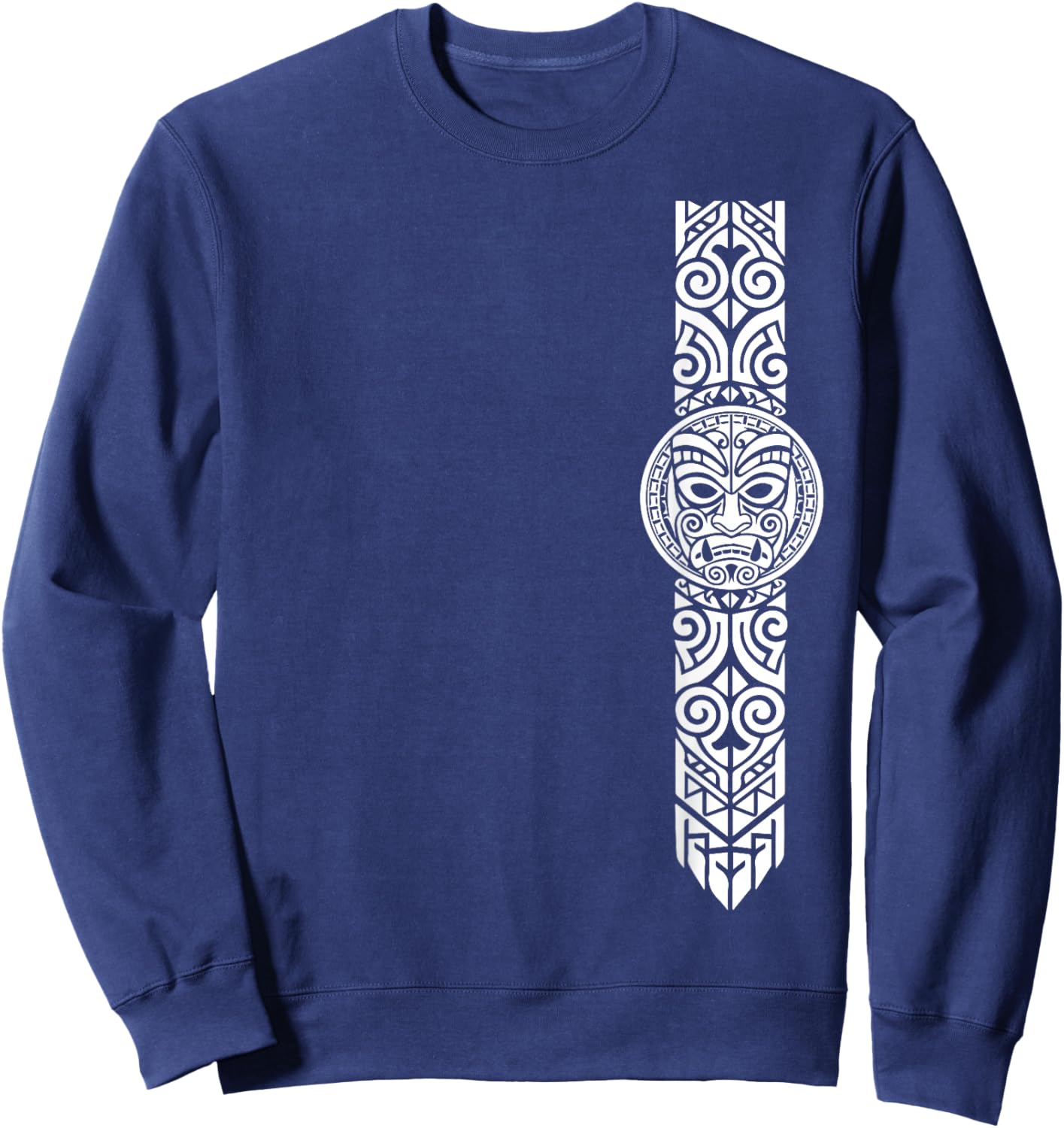 New Zealand Symbol Haka Culture Proud Maori Tribal Sweatshirt - Sweatshirt | Navy