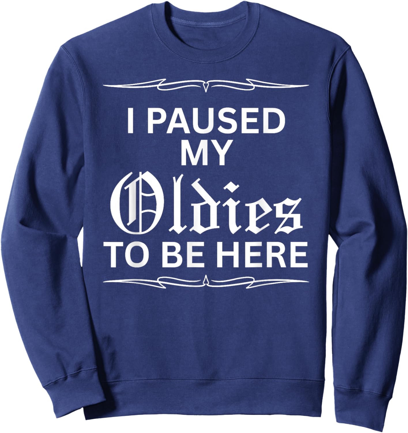 Funny Classic Oldies Music Vintage Mexican Retro Cholo Sweatshirt - Sweatshirt | Navy