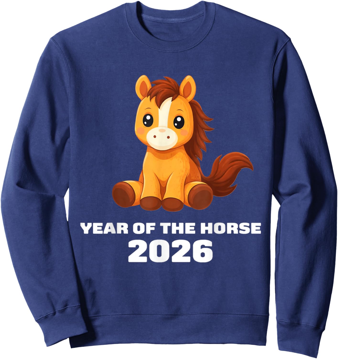 Chinese New Year 2026 Year of The Horse Sweatshirt - Sweatshirt | Navy