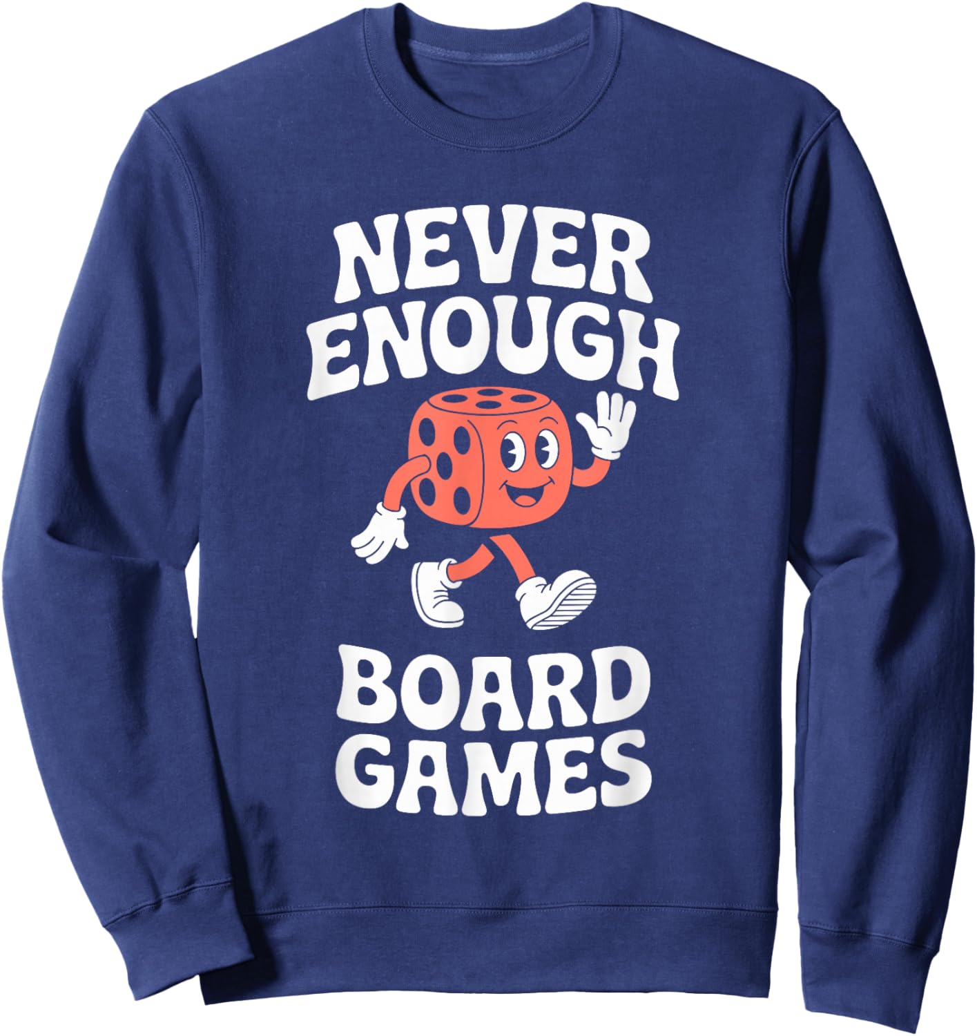 Funny Board Games or Board Game Boardgame Boardgames Retro Sweatshirt - Sweatshirt | Navy