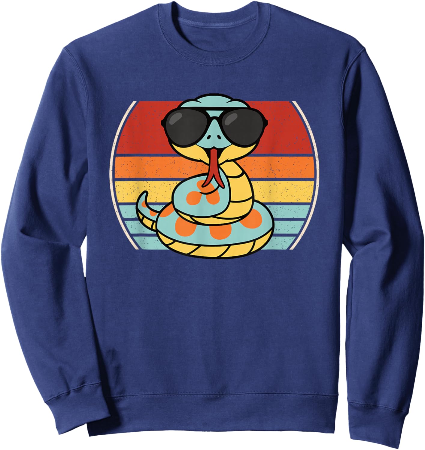 Cool Snake Lover Men Boys Kids Sweatshirt - Sweatshirt | Navy