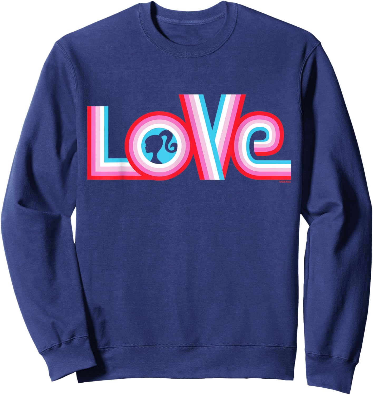 Barbie Valentine's Day Love Sweatshirt - Sweatshirt | Navy