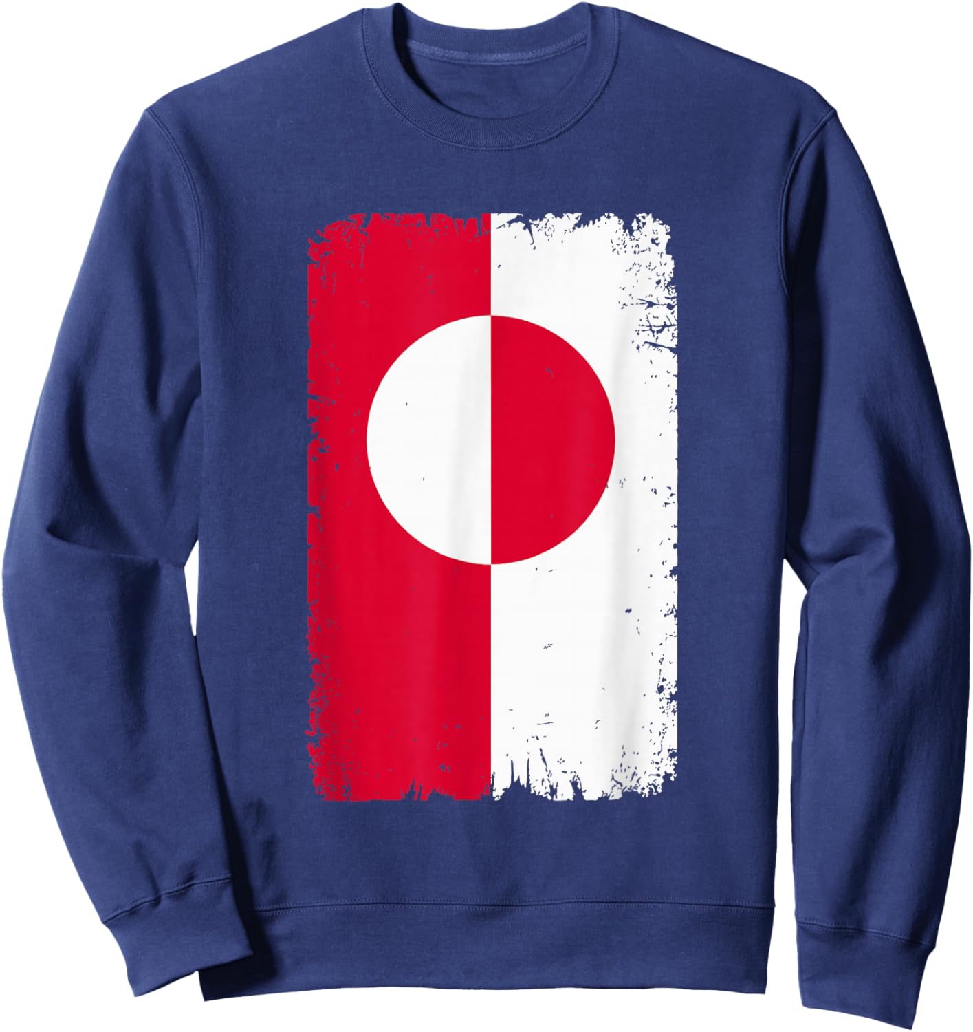 Greenland Country Men Kids Women Kalaallit Flag Greenlanders Sweatshirt - Sweatshirt | Navy