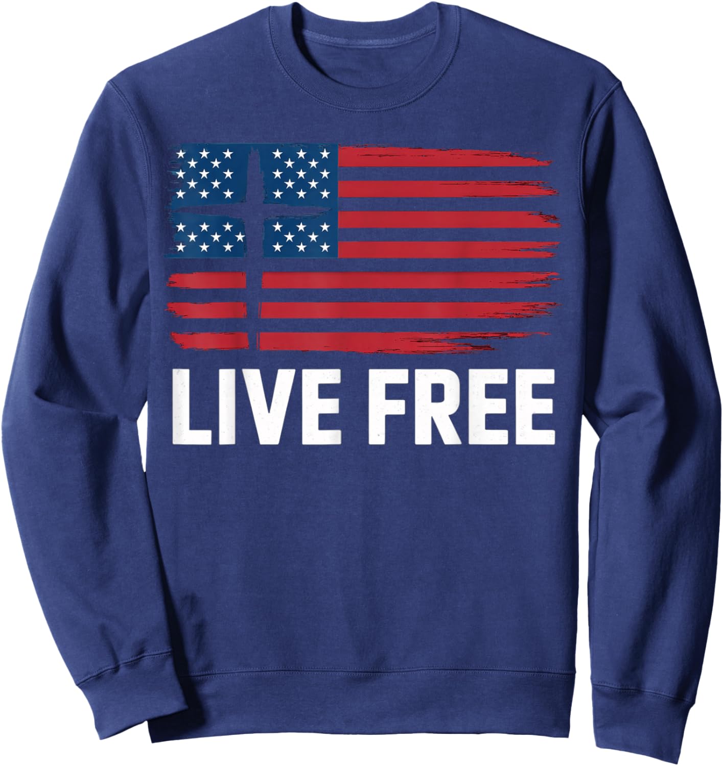 Live Free Sweatshirt - Sweatshirt | Navy