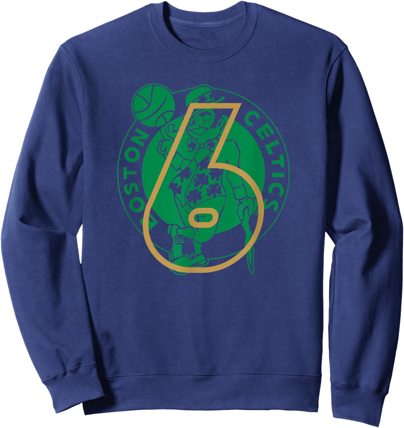 NBA Official Boston Celtics 6-7 Craze Attack Sweatshirt - Sweatshirt | Navy