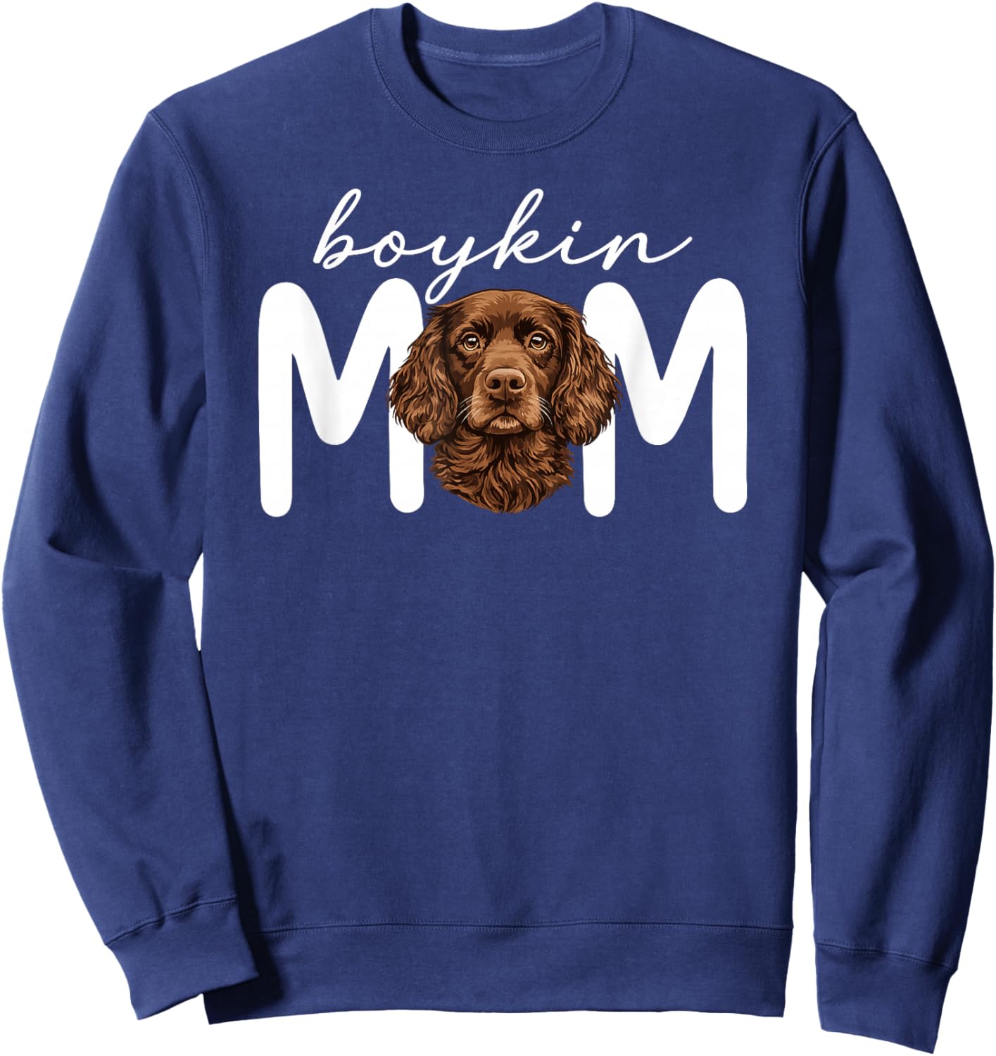 Boykin Spaniel Mom Boykin Spaniel Owner Sweatshirt - Sweatshirt | Navy