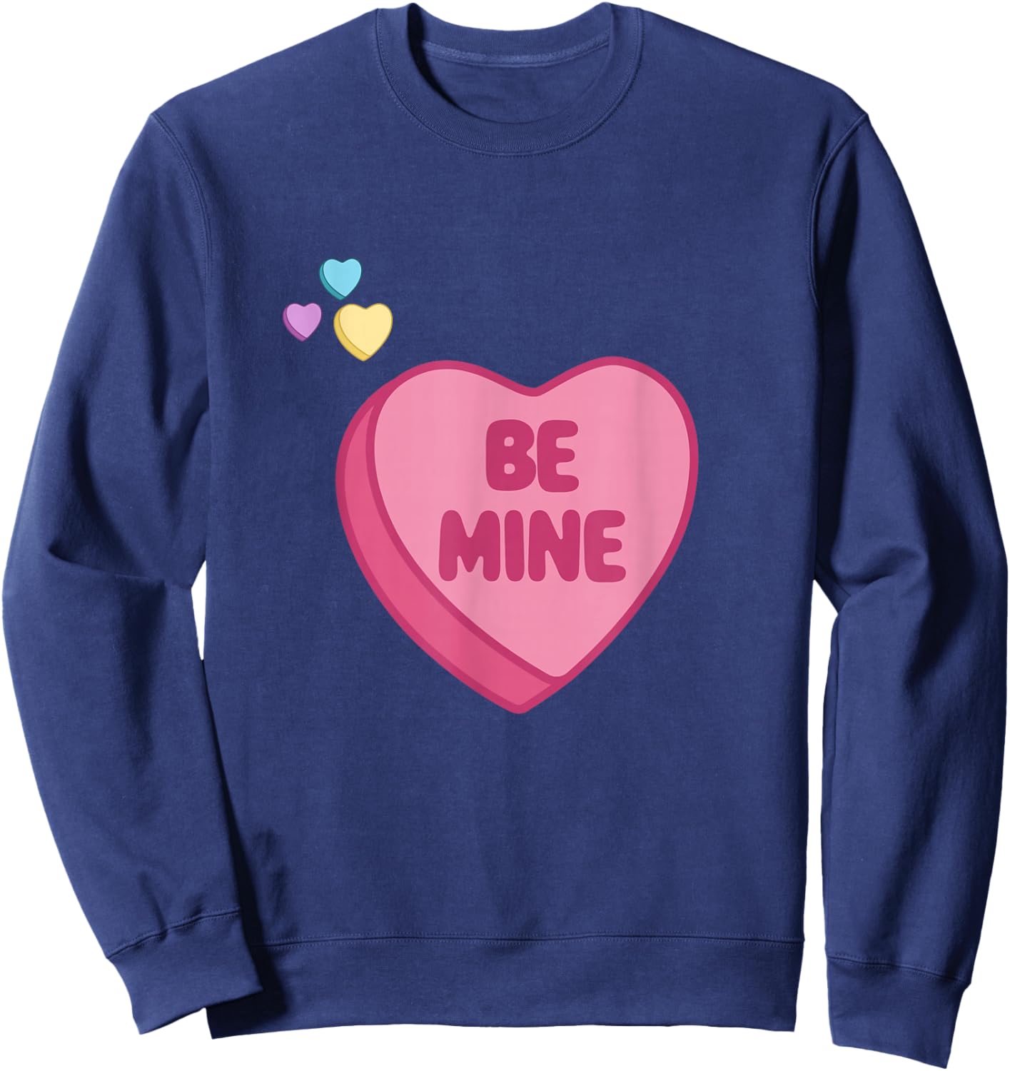 be Mine Sweatshirt - Sweatshirt | Navy