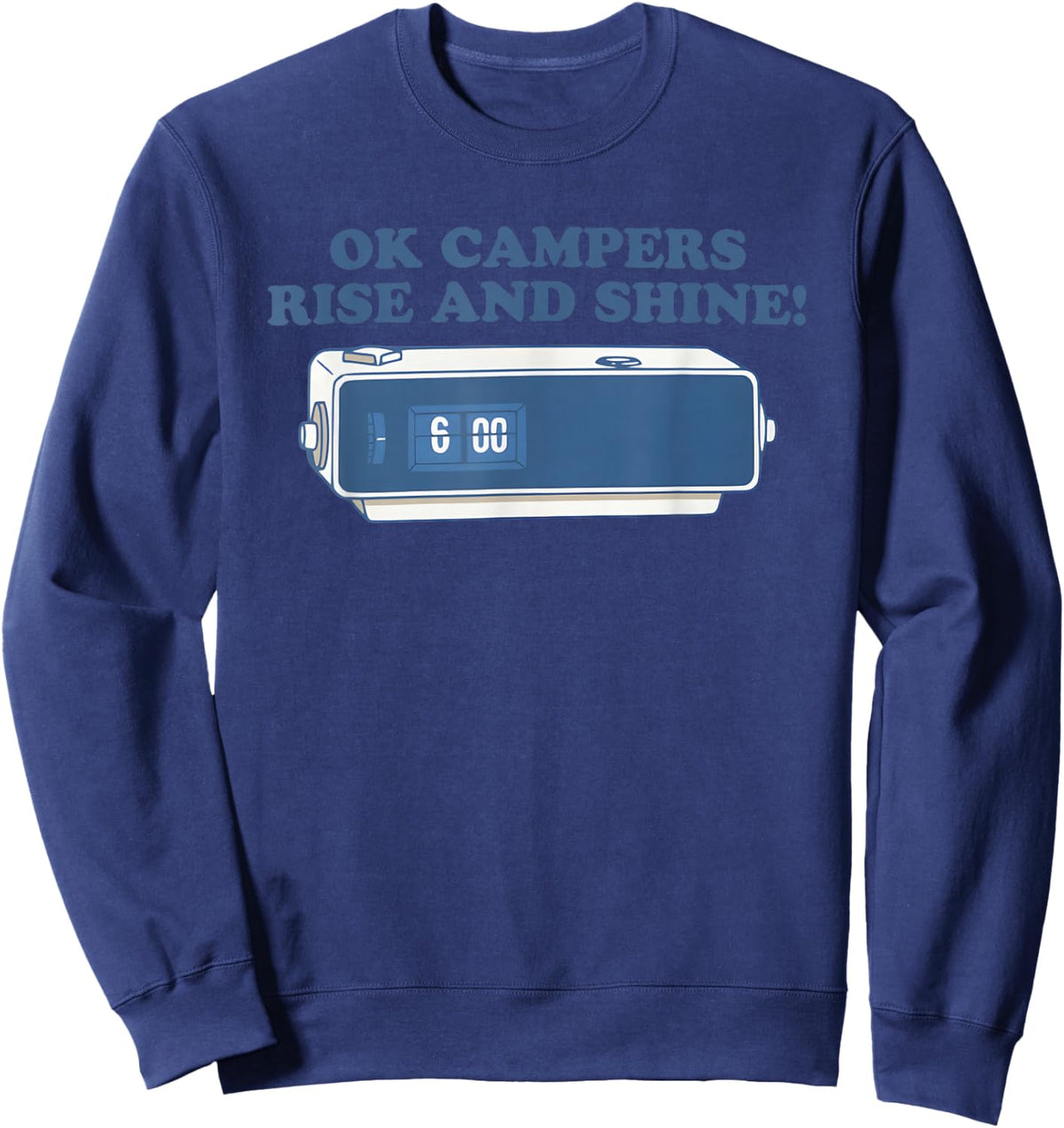 Ok Campers Rise and Shine Sweatshirt - Sweatshirt | Navy
