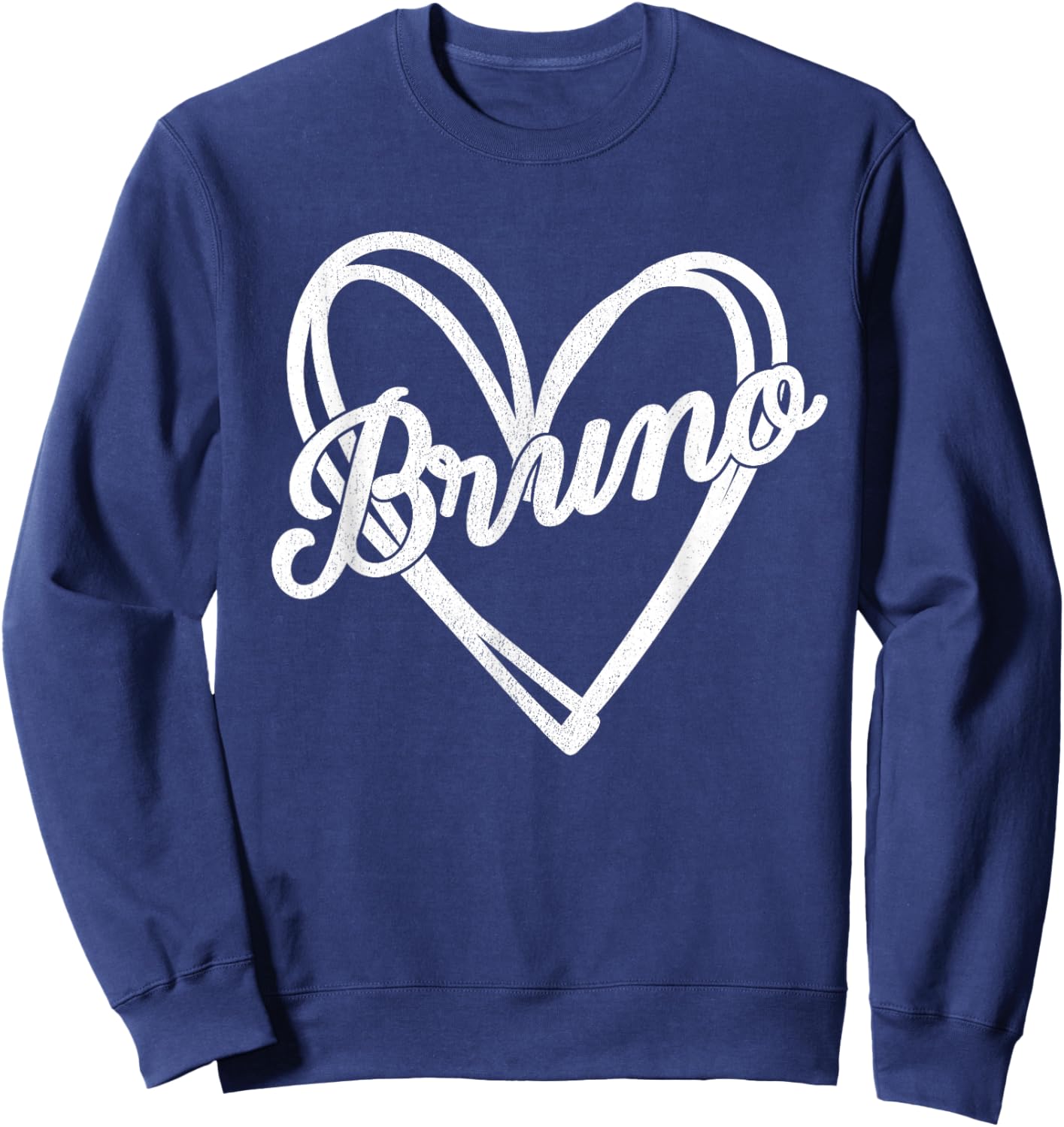 Vintage Bruno Retro Classic Gifts Women Kids Sweatshirt - Sweatshirt | Navy