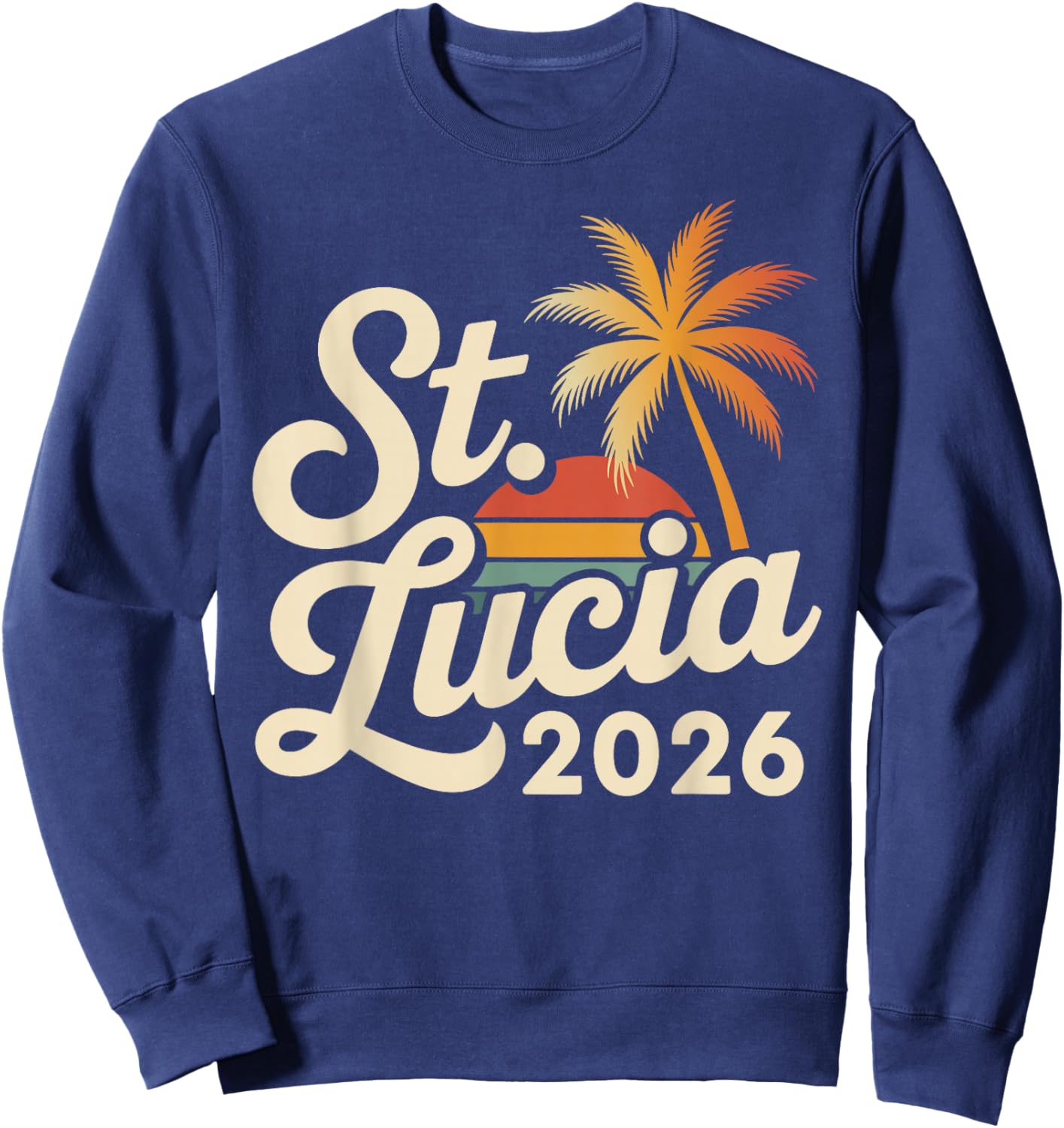 St Lucia 2026 Sweatshirt - Sweatshirt | Navy