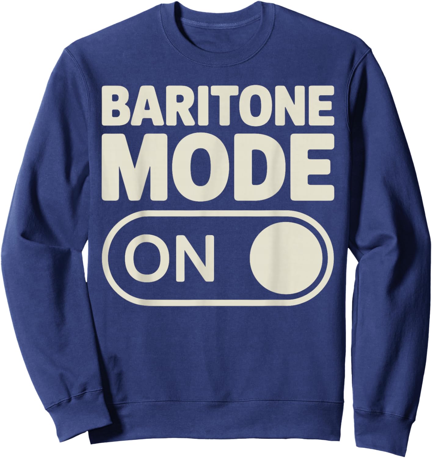 Baritone Art Women Marching Band Baritone Player Sweatshirt - Sweatshirt | Navy