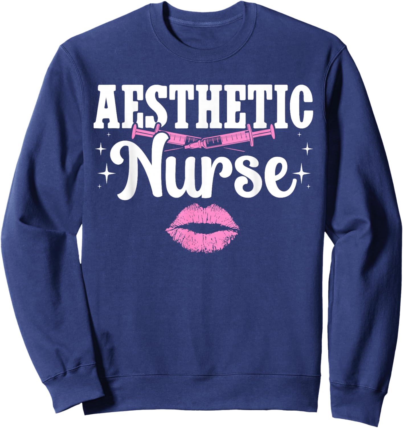 Aesthetic Nurse Injector Aesthetic Nursing Sweatshirt - Sweatshirt | Navy