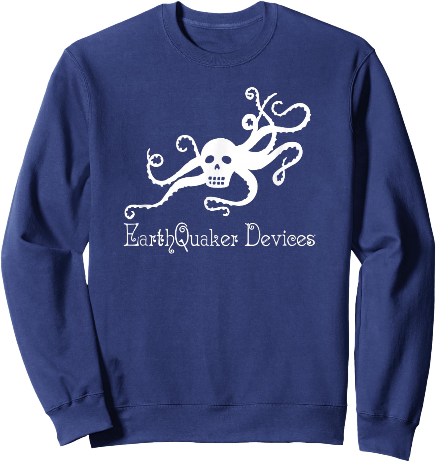 EarthQuaker Devices Octoskull Sweatshirt - Sweatshirt | Navy