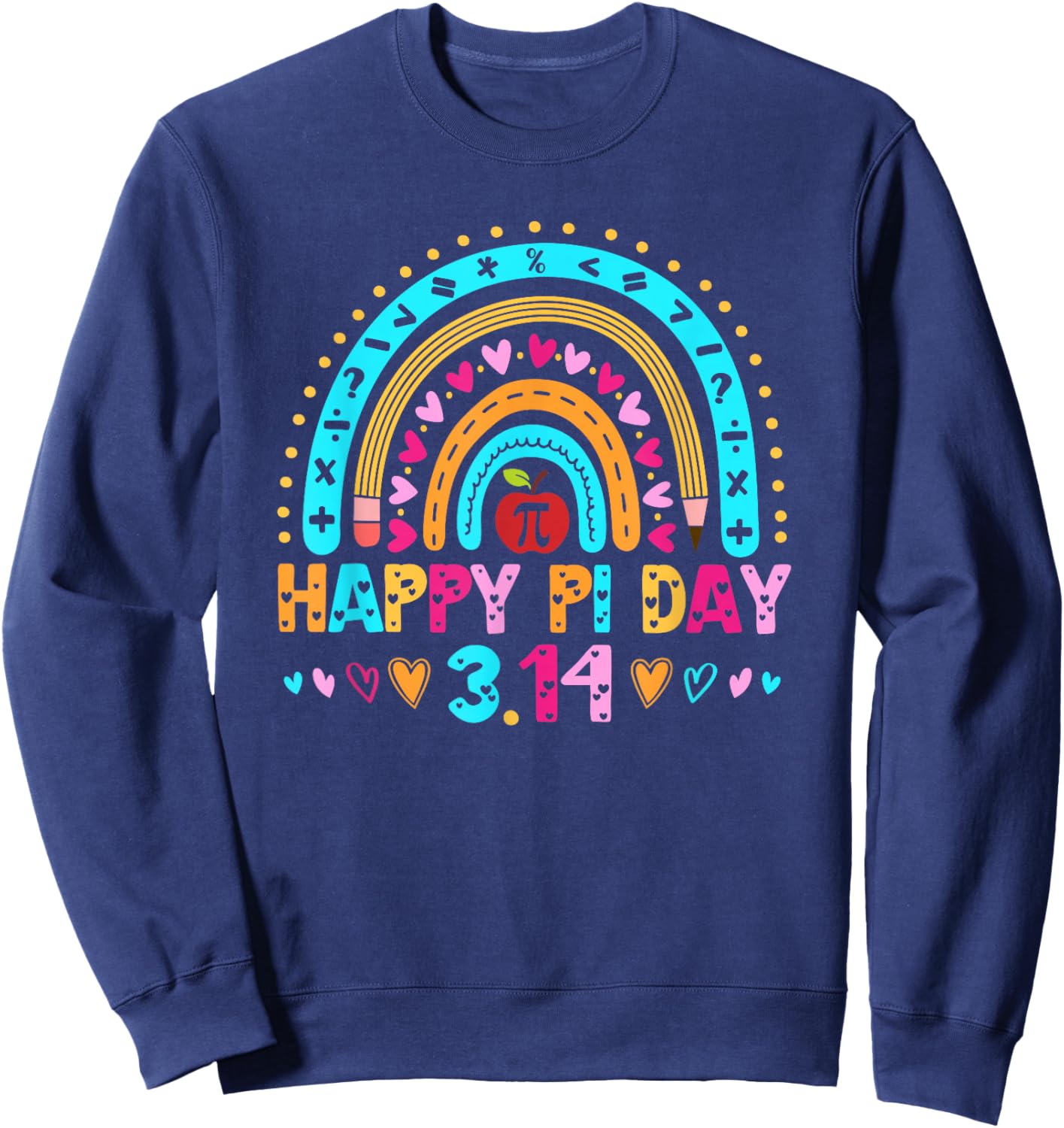 Teacher Women Girls Sweatshirt - Sweatshirt | Navy