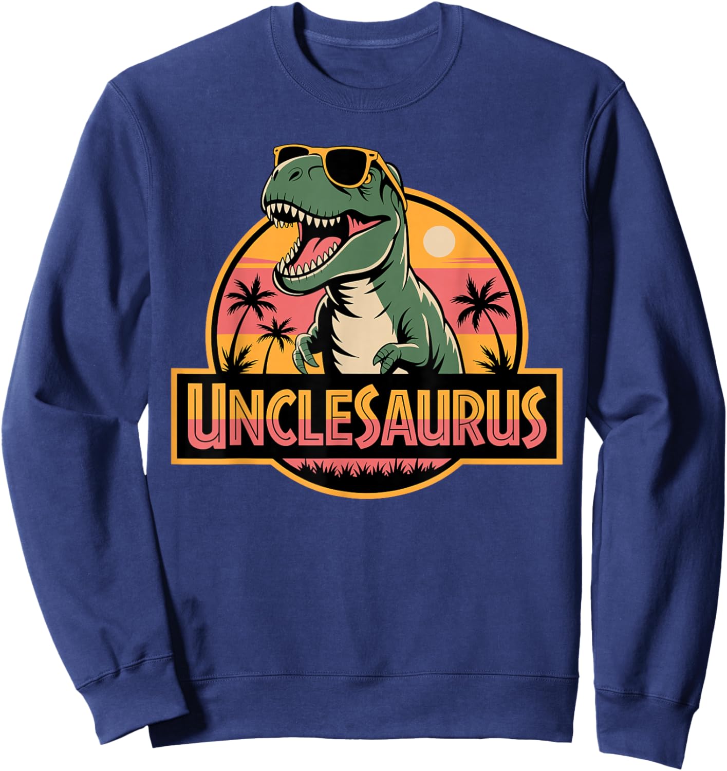 Funny Uncle Design for Uncle Men First Time Uncle New Uncle Sweatshirt - Sweatshirt | Navy