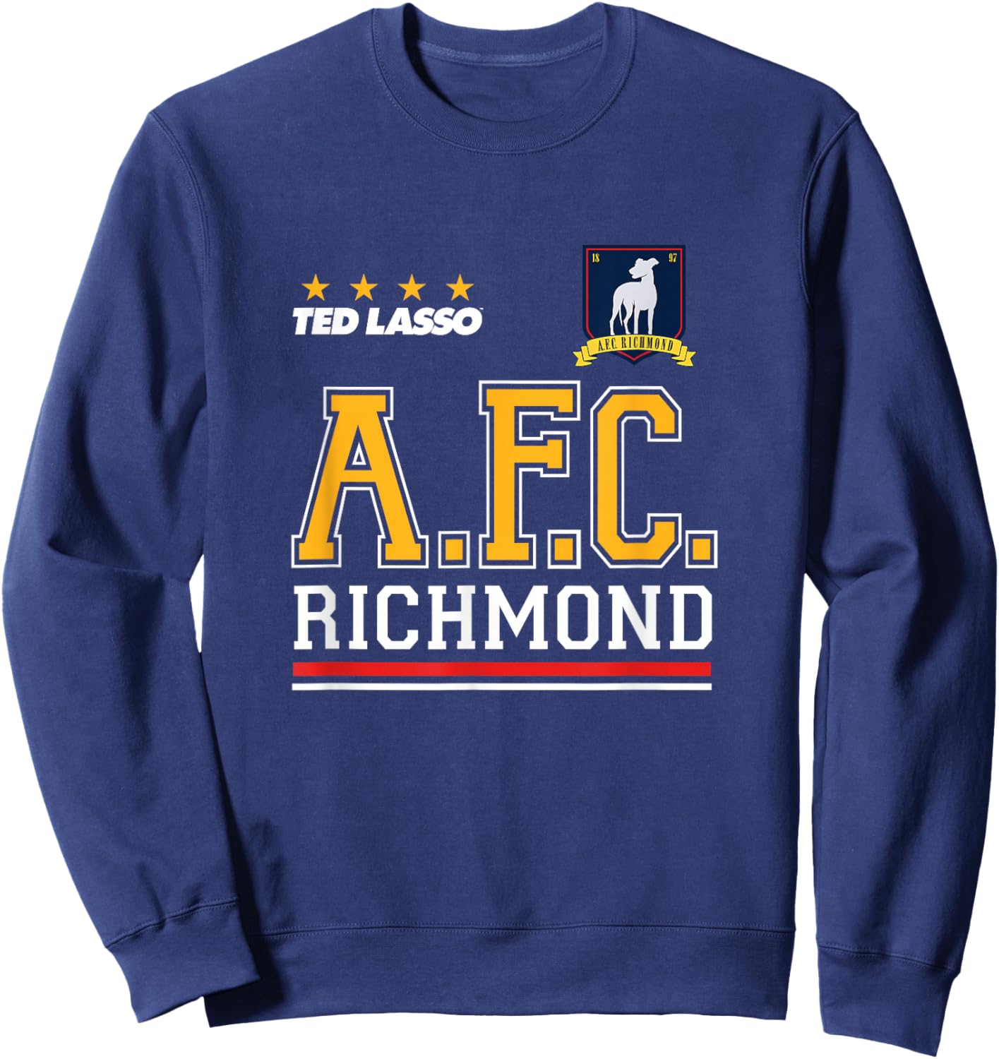 Ted Lasso - AFC Richmond Jersey Sweatshirt - Sweatshirt | Navy