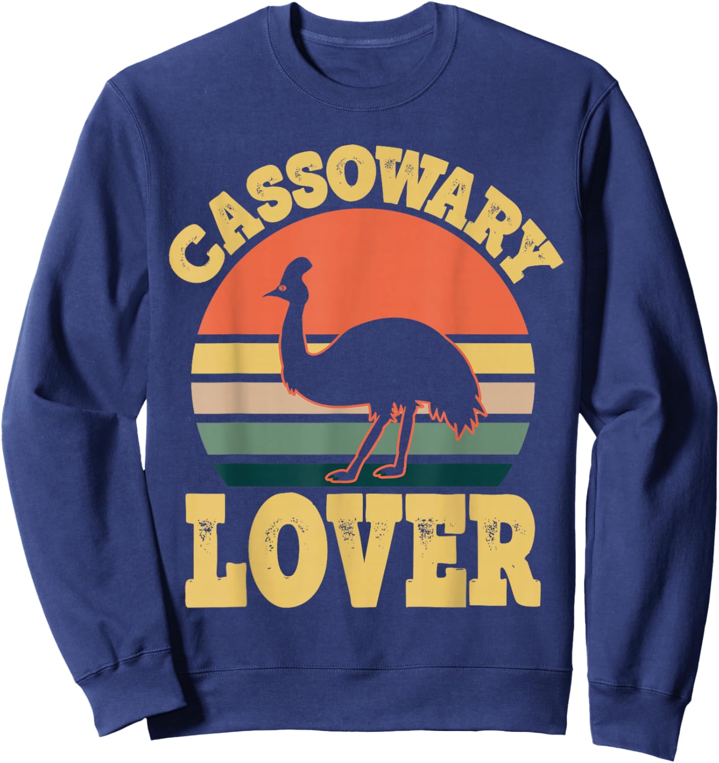 Cassowary Lover Sweatshirt - Sweatshirt | Navy